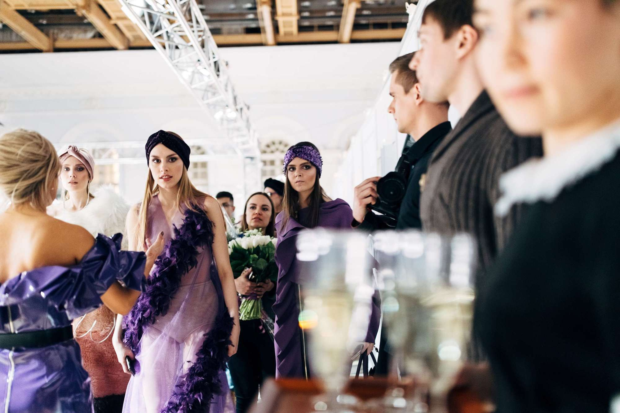 Mercedes-Benz Fashion Week Russia Bella Potemkina FW2018/19. Самый свадебный фотограф