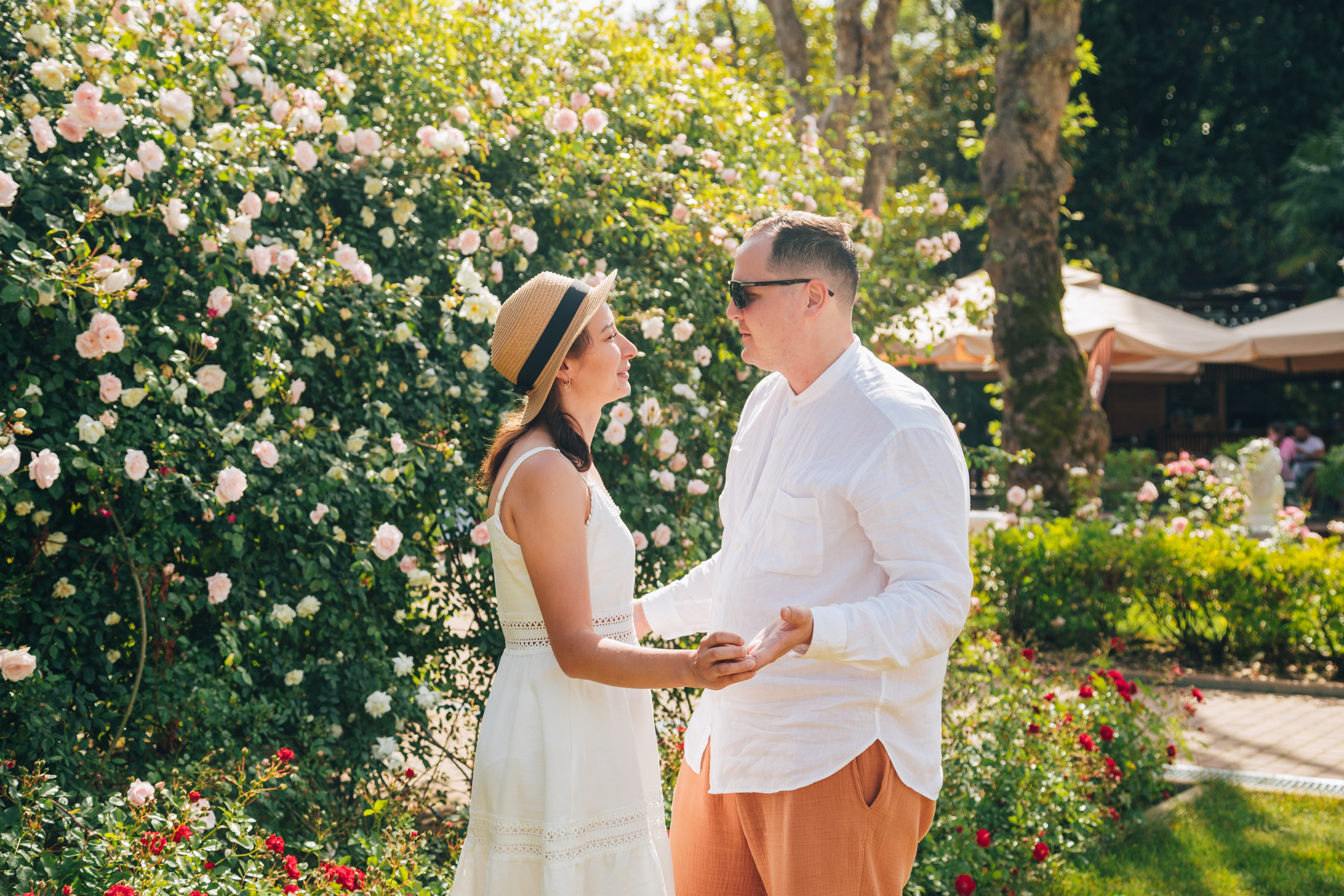 Дима, Ляйсан и Миша на Ривьере (Май 2025 г.). Фотограф Сочи, Адлер, Красная Поляна — Вероника Радченко