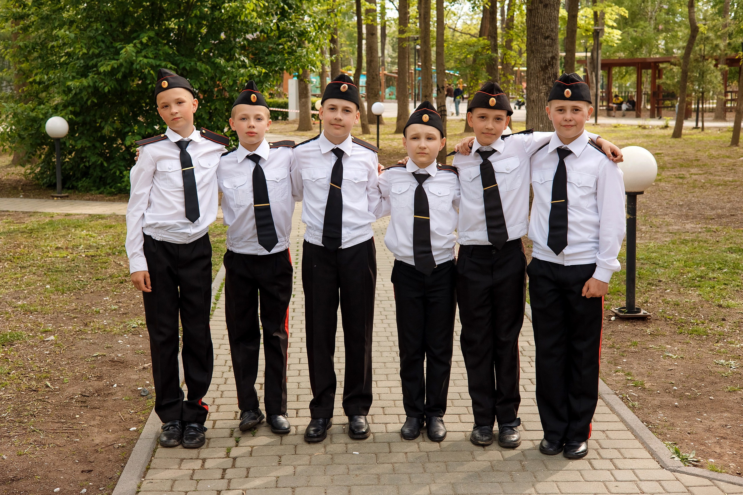 4 класс Кадеты. Фотограф Любовь Корниенко, Примоский край