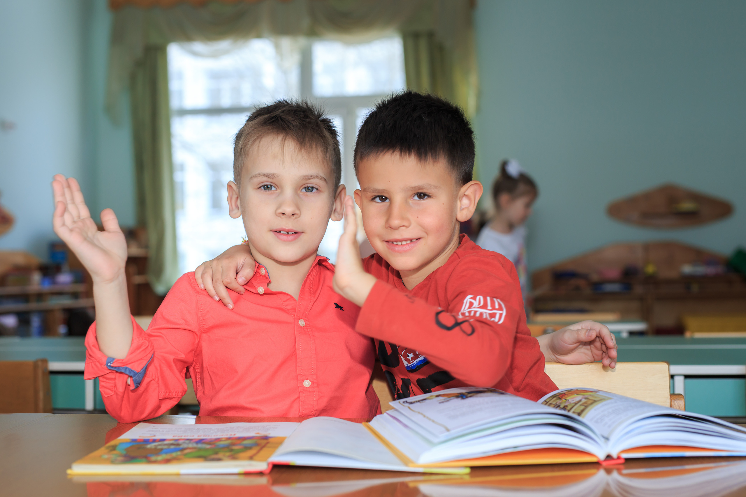 Занятия в детском саду. Профессиональная фото и видеосъемка. Москва