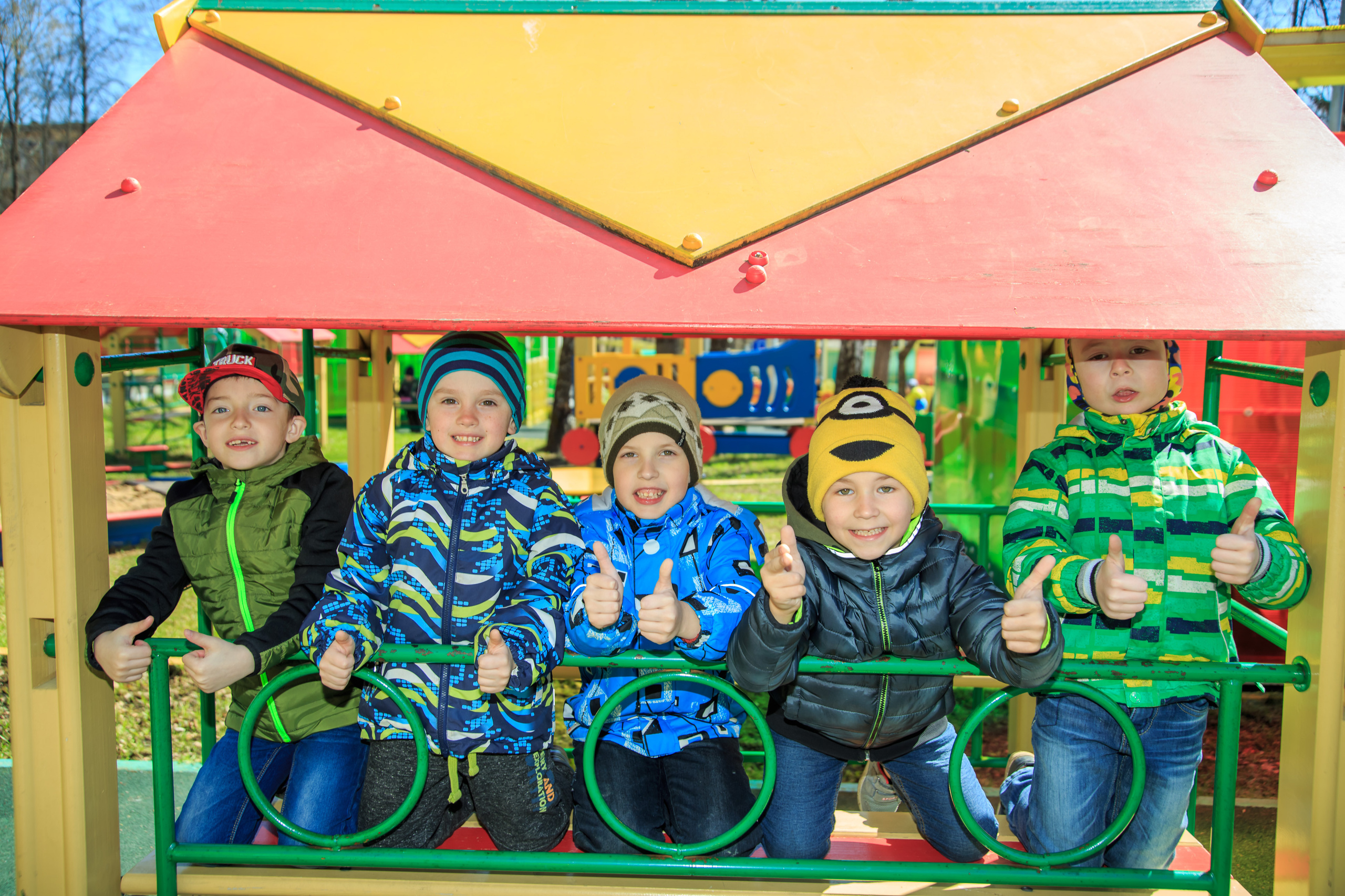 Прогулка в детском саду. Профессиональная фото и видеосъемка. Москва