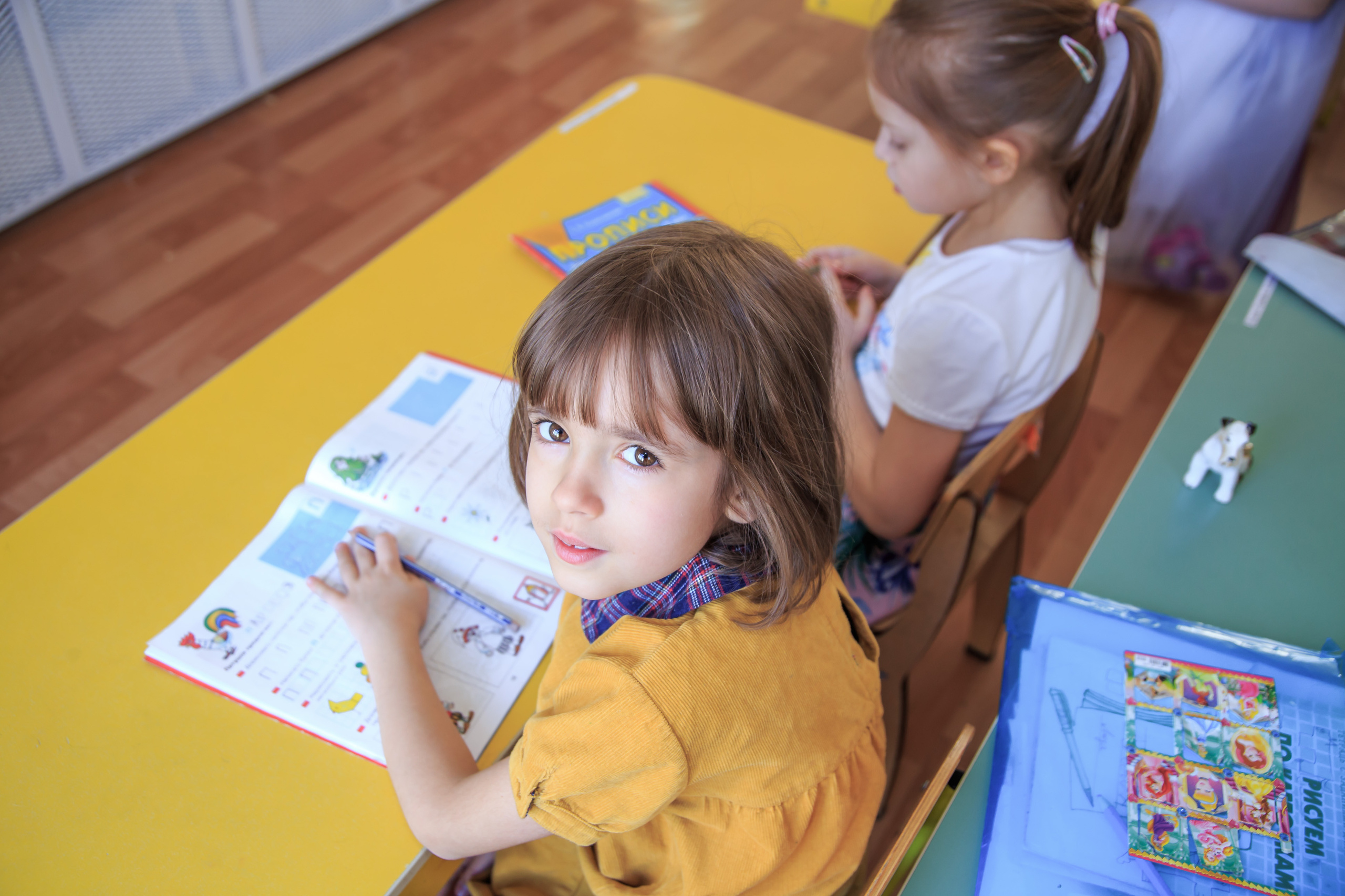 Занятия в детском саду. Профессиональная фото и видеосъемка. Москва