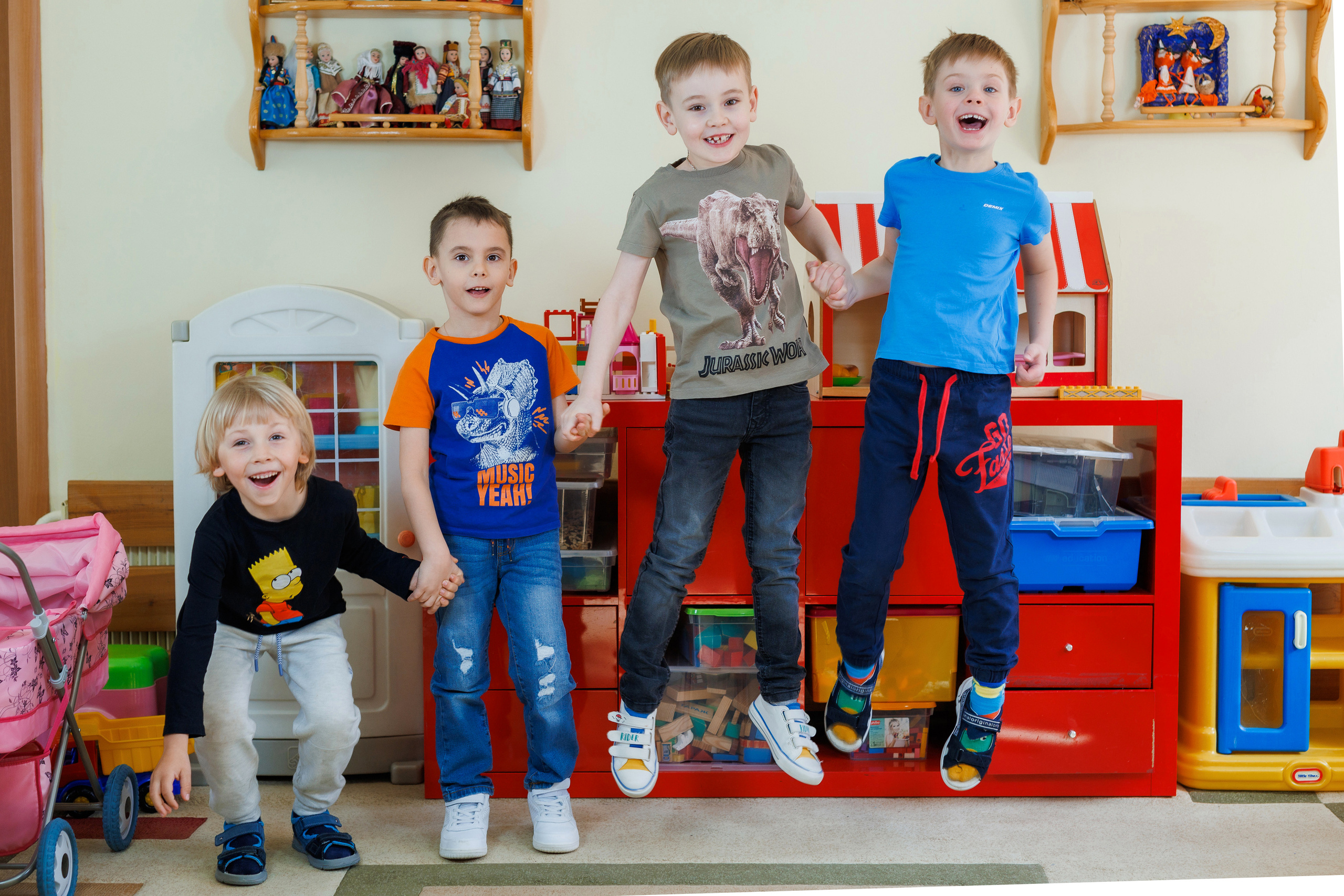 Игровая деятельность в детском саду. Профессиональная фото и видеосъемка. Москва