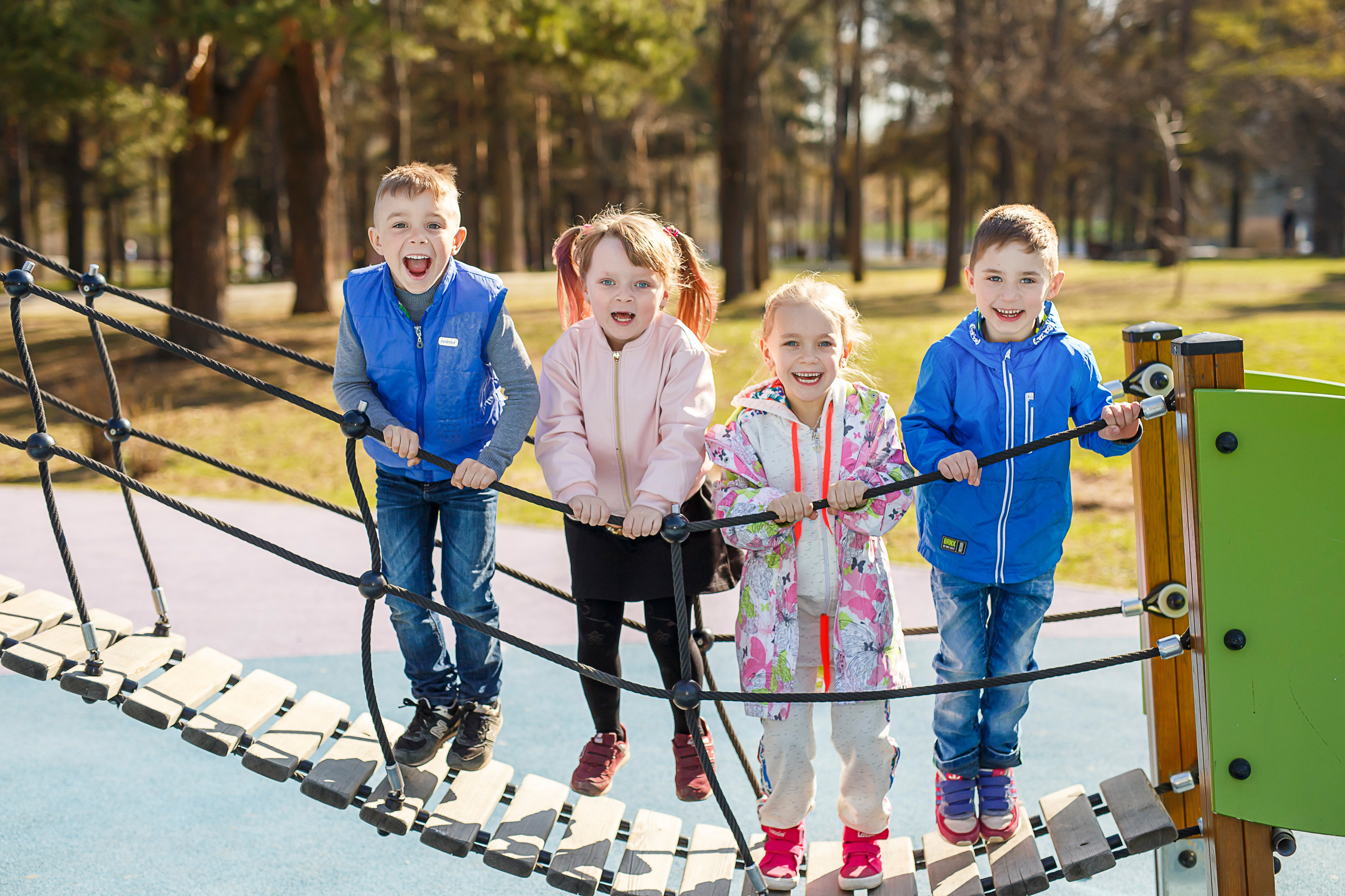 Прогулка в детском саду. Профессиональная фото и видеосъемка. Москва