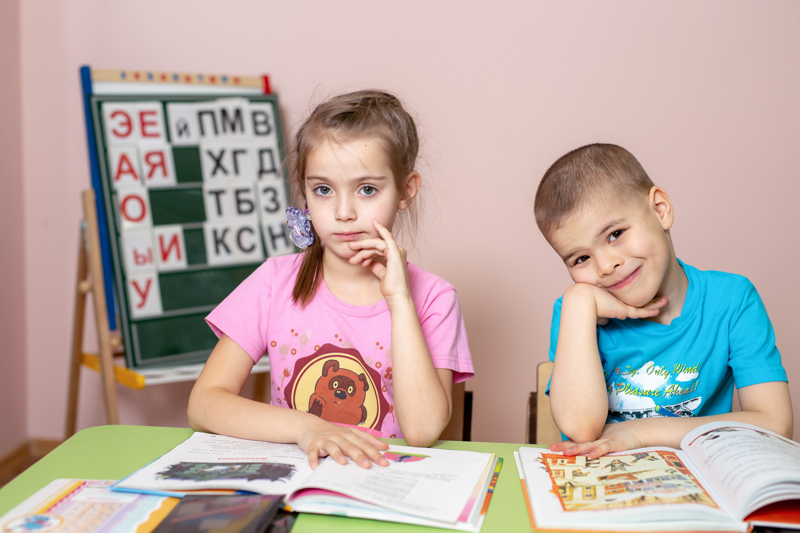 Занятия в детском саду. Профессиональная фото и видеосъемка. Москва