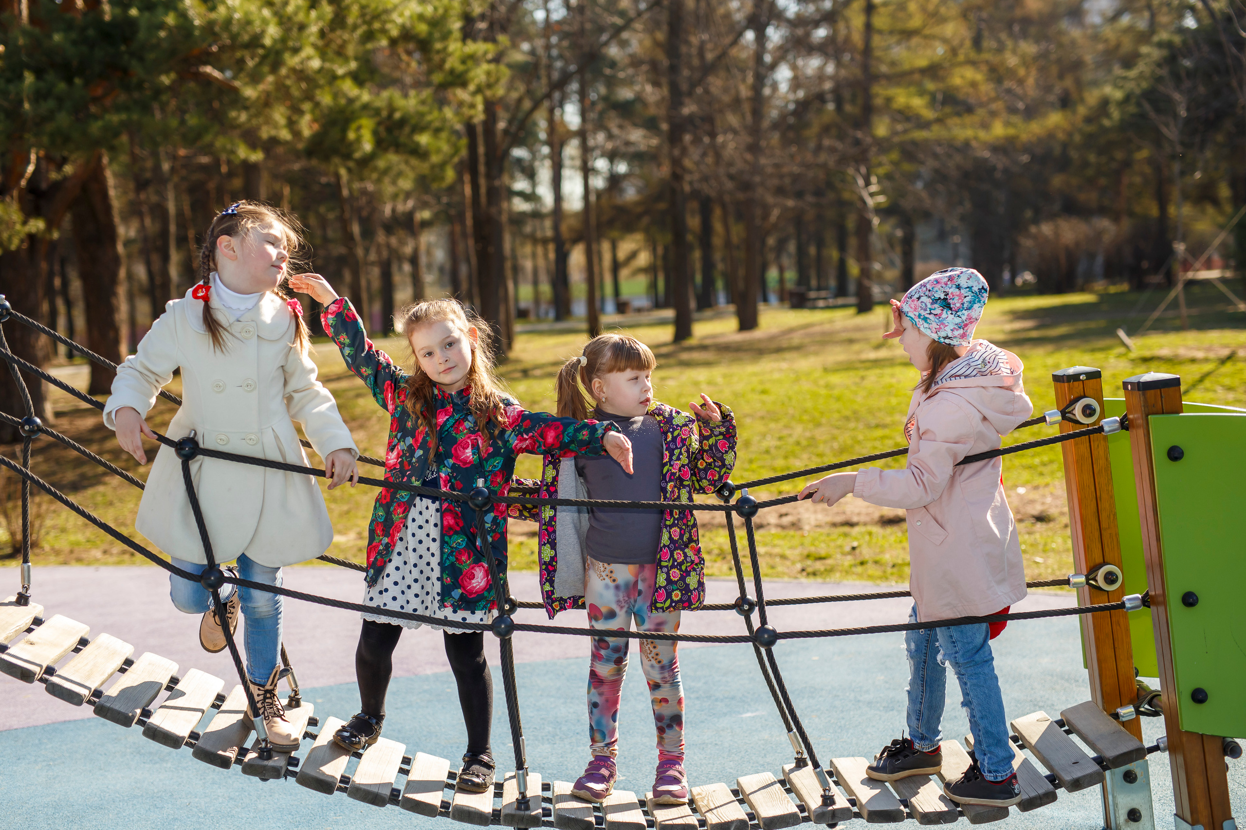 Прогулка в детском саду. Профессиональная фото и видеосъемка. Москва