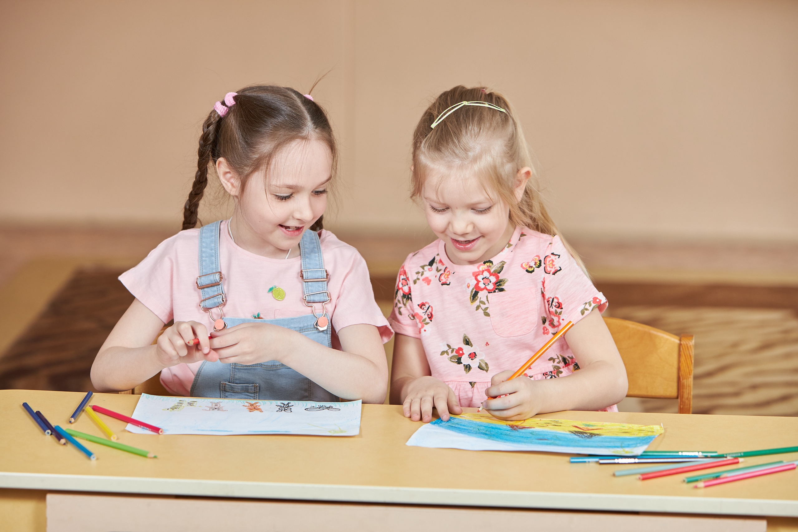 Занятия в детском саду. Профессиональная фото и видеосъемка. Москва