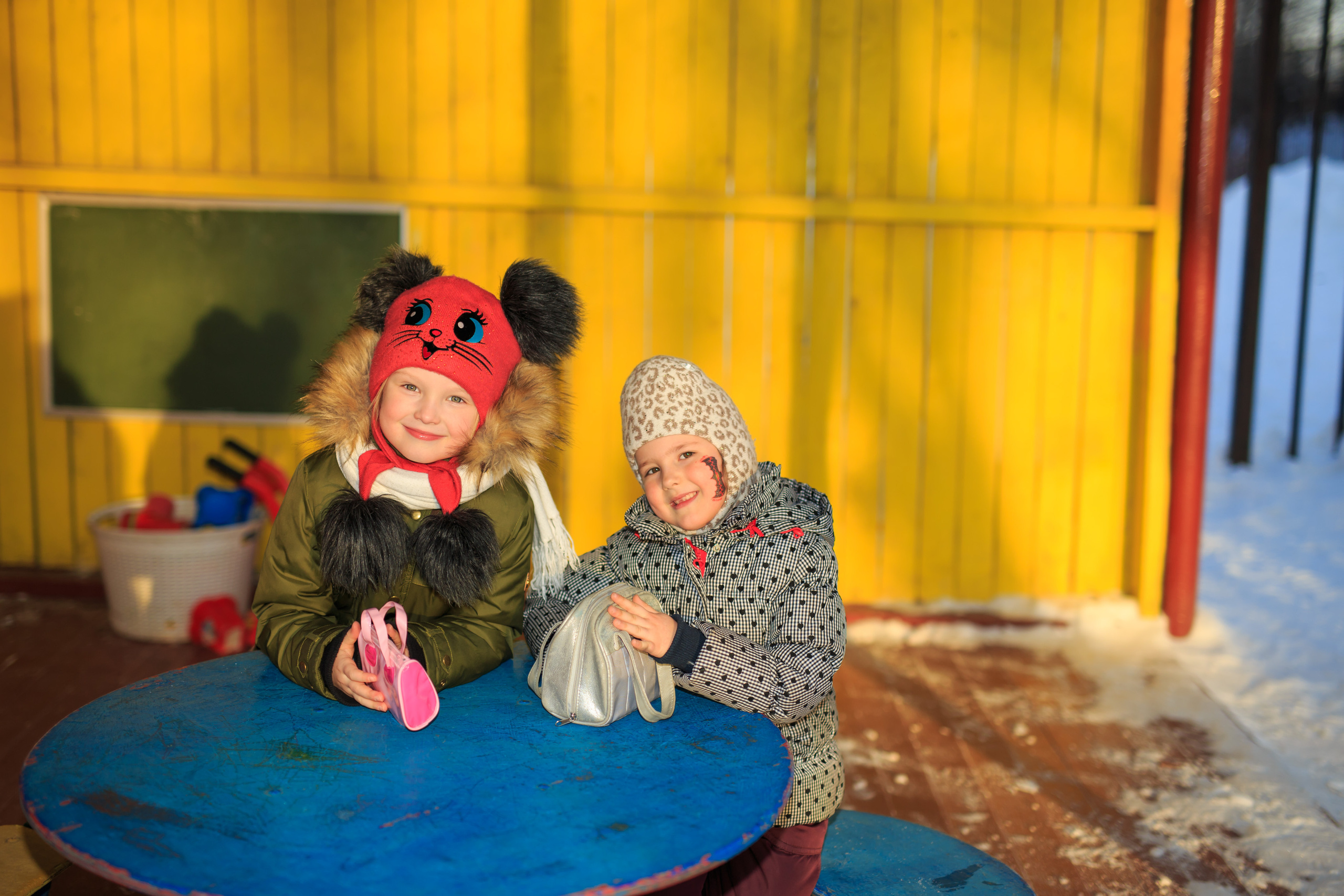 Прогулка в детском саду. Профессиональная фото и видеосъемка. Москва
