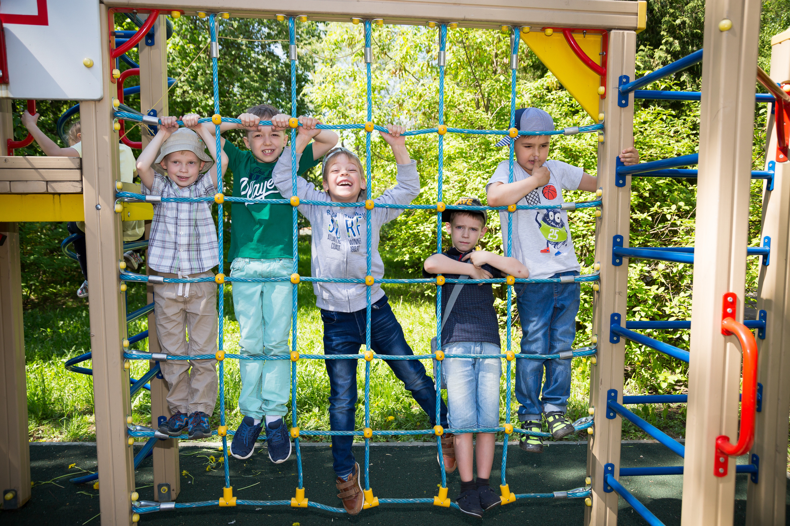 Прогулка в детском саду. Профессиональная фото и видеосъемка. Москва