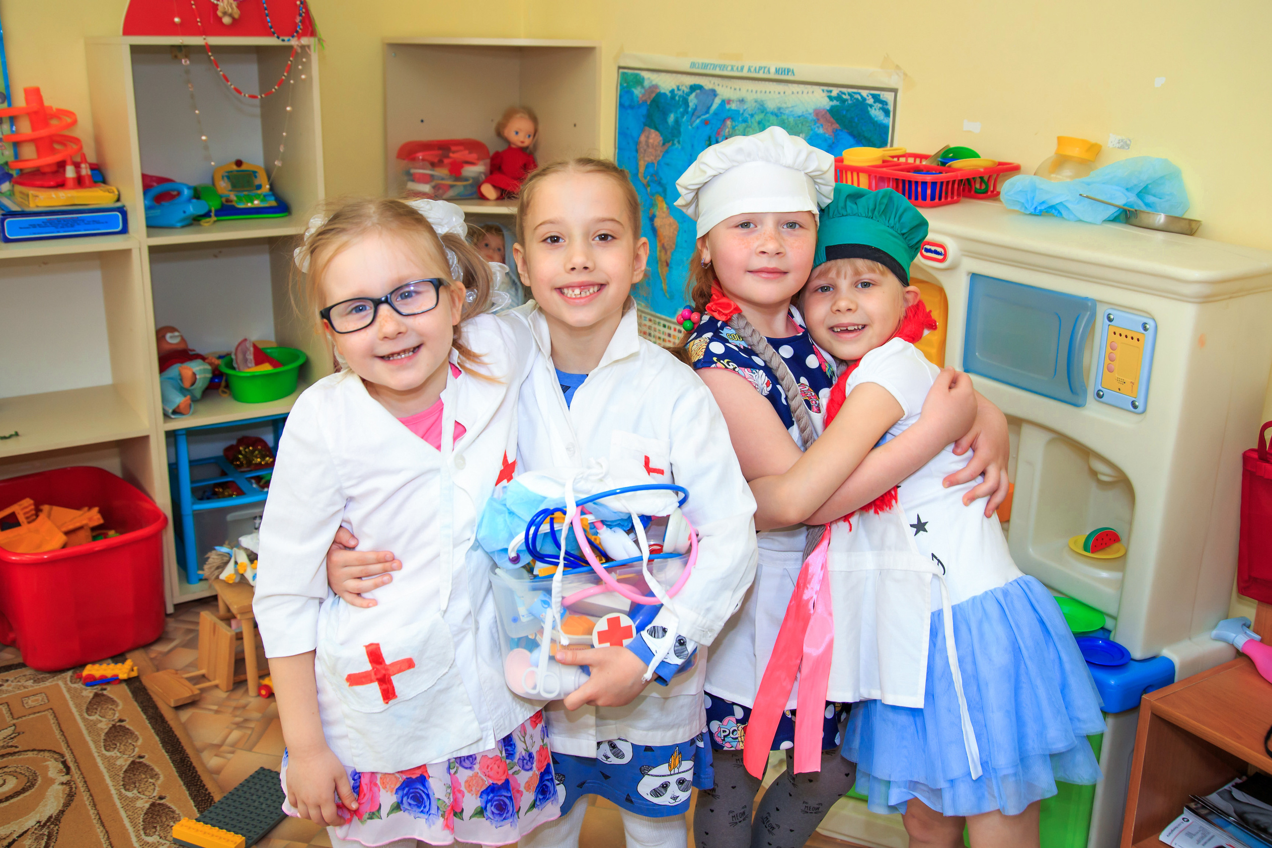 Игровая деятельность в детском саду. Профессиональная фото и видеосъемка. Москва