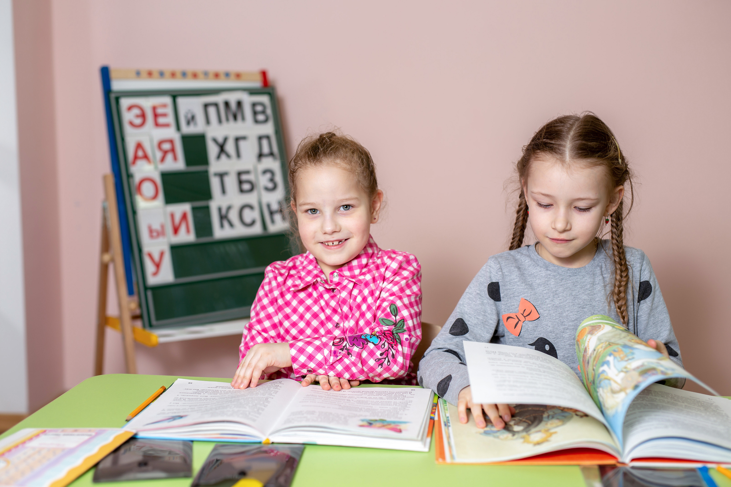 Занятия в детском саду. Профессиональная фото и видеосъемка. Москва