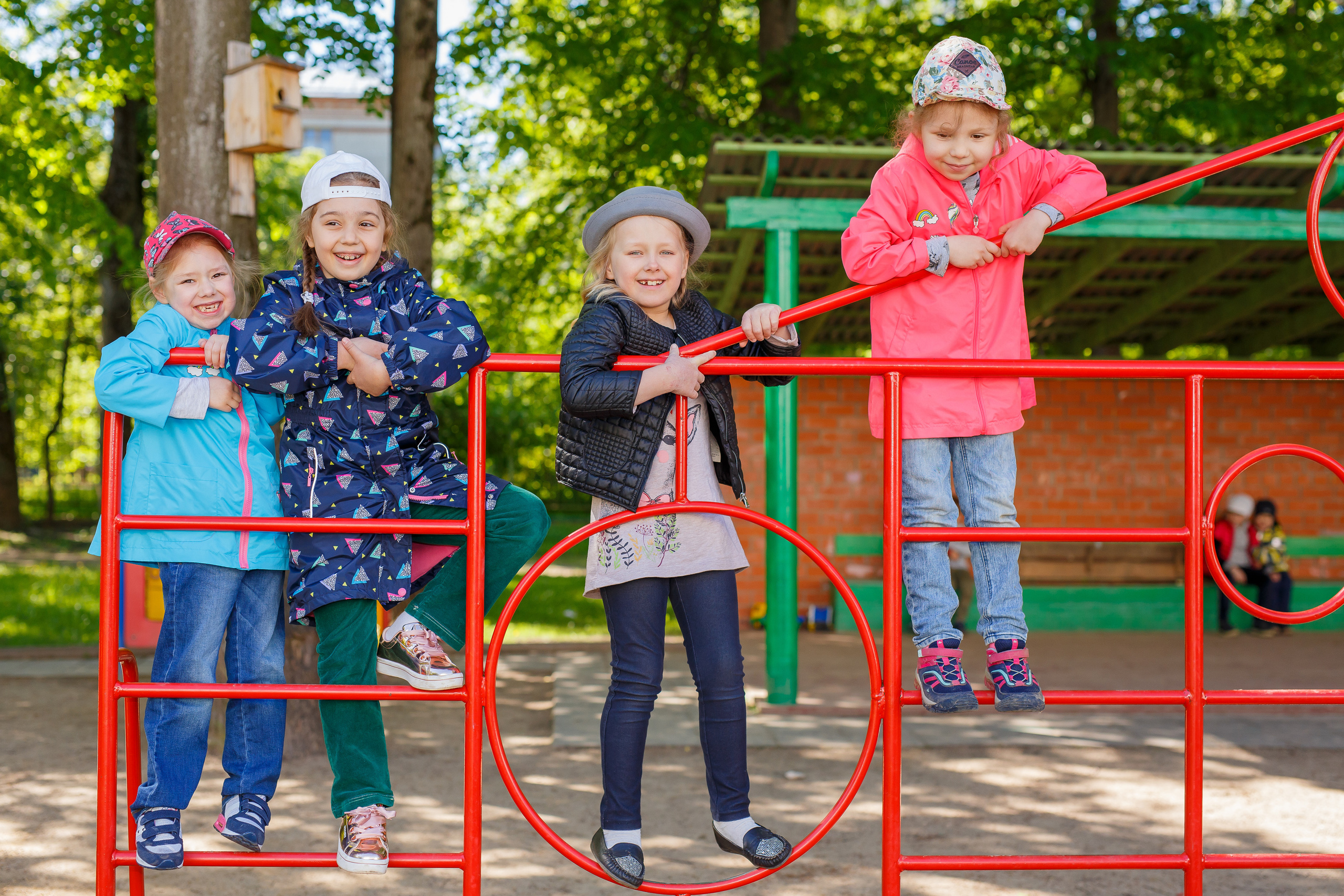 Прогулка в детском саду. Профессиональная фото и видеосъемка. Москва