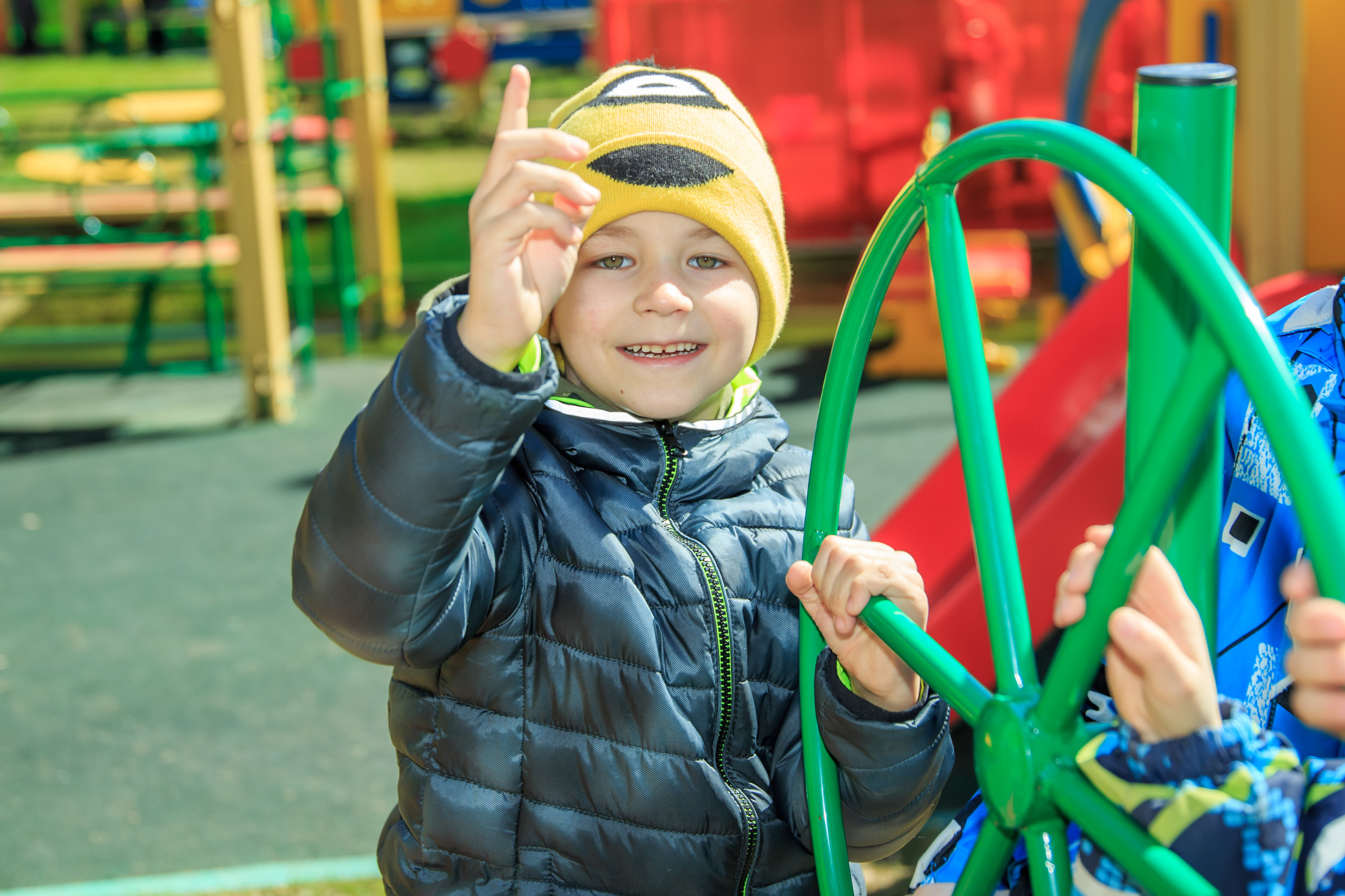 Прогулка в детском саду. Профессиональная фото и видеосъемка. Москва