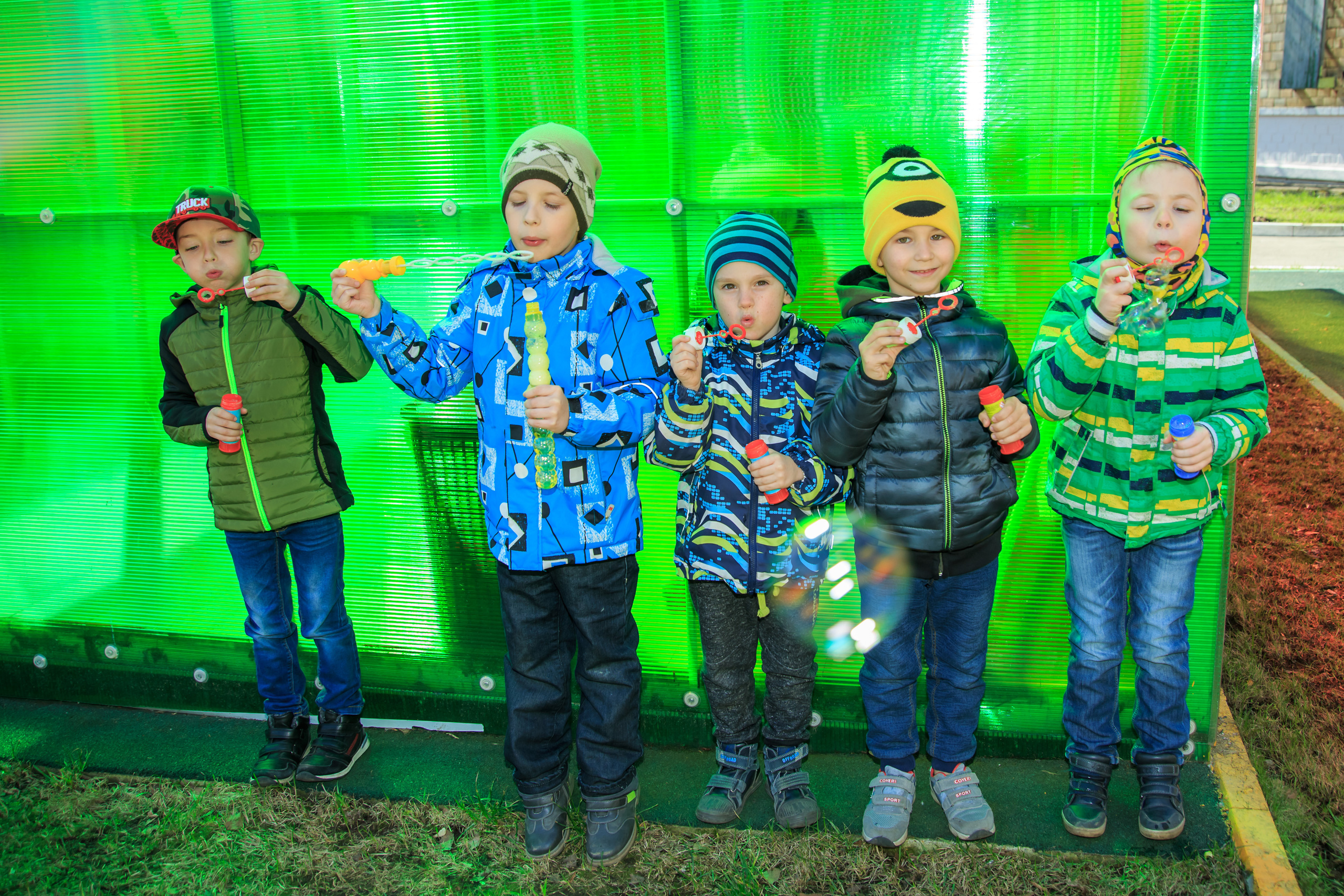 Прогулка в детском саду. Профессиональная фото и видеосъемка. Москва