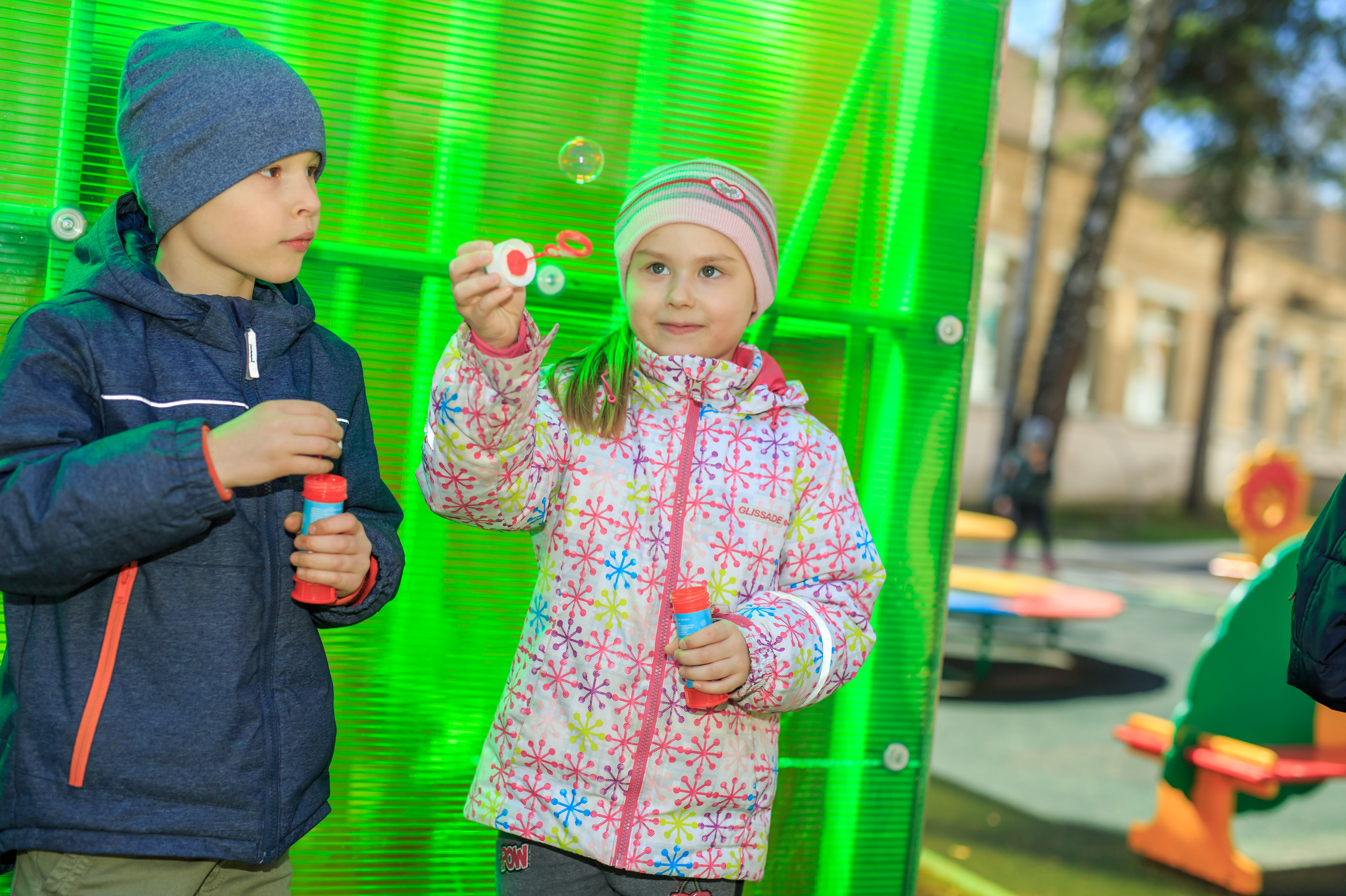 Прогулка в детском саду. Профессиональная фото и видеосъемка. Москва