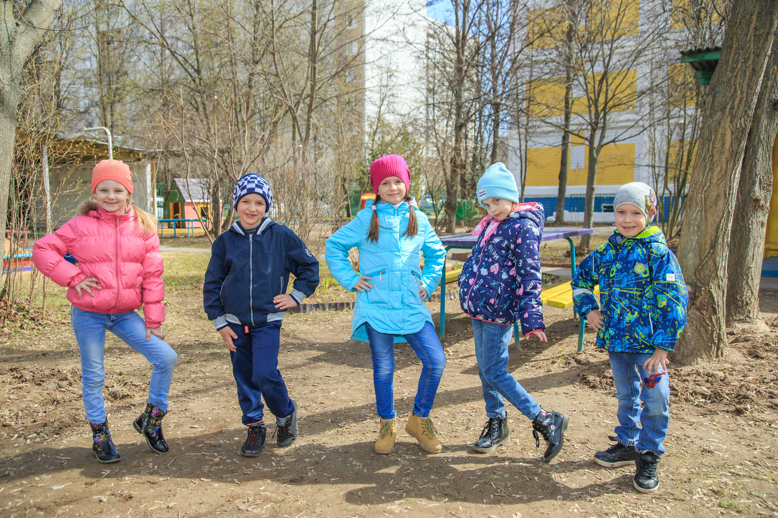 Прогулка в детском саду. Профессиональная фото и видеосъемка. Москва