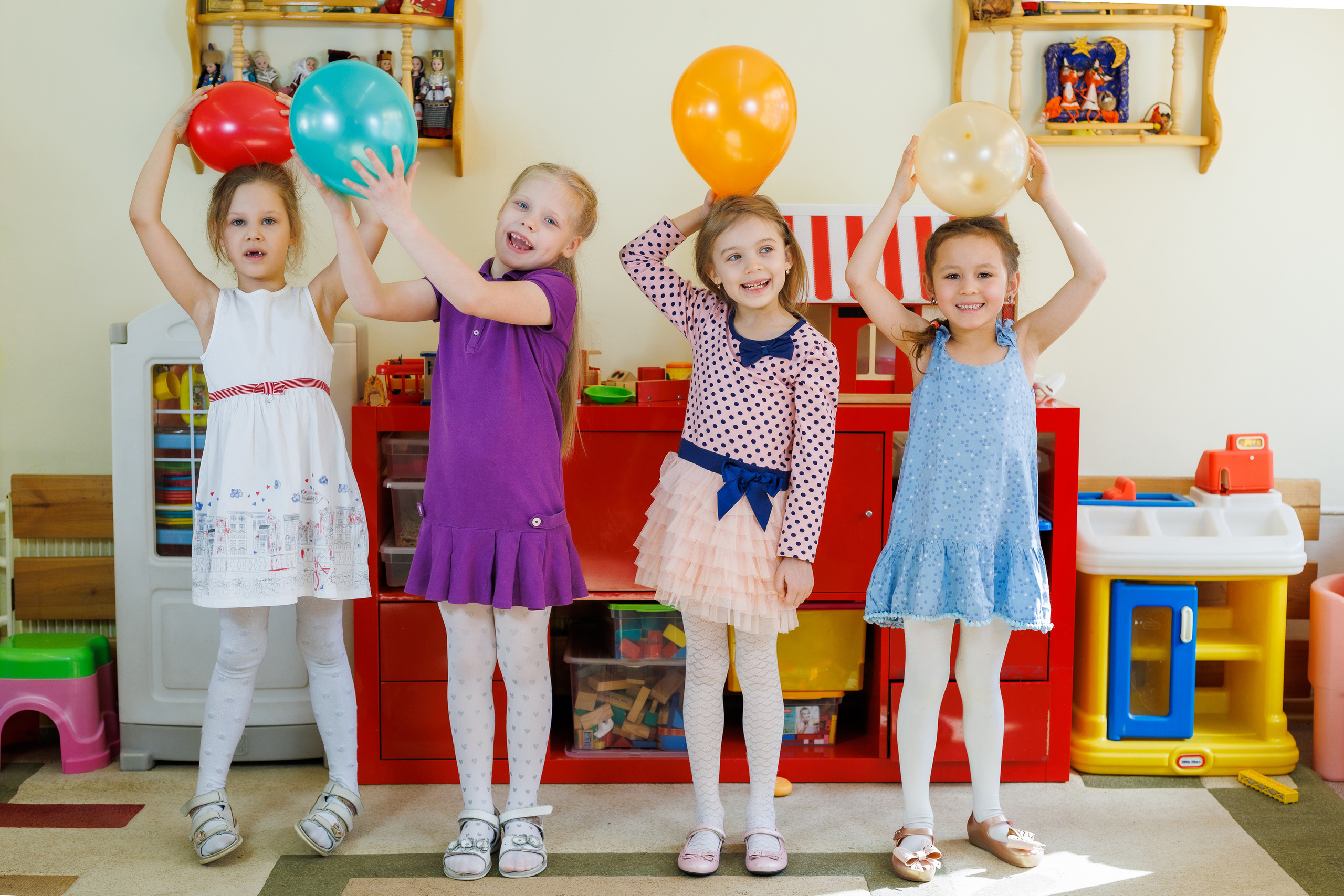 Игровая деятельность в детском саду. Профессиональная фото и видеосъемка. Москва