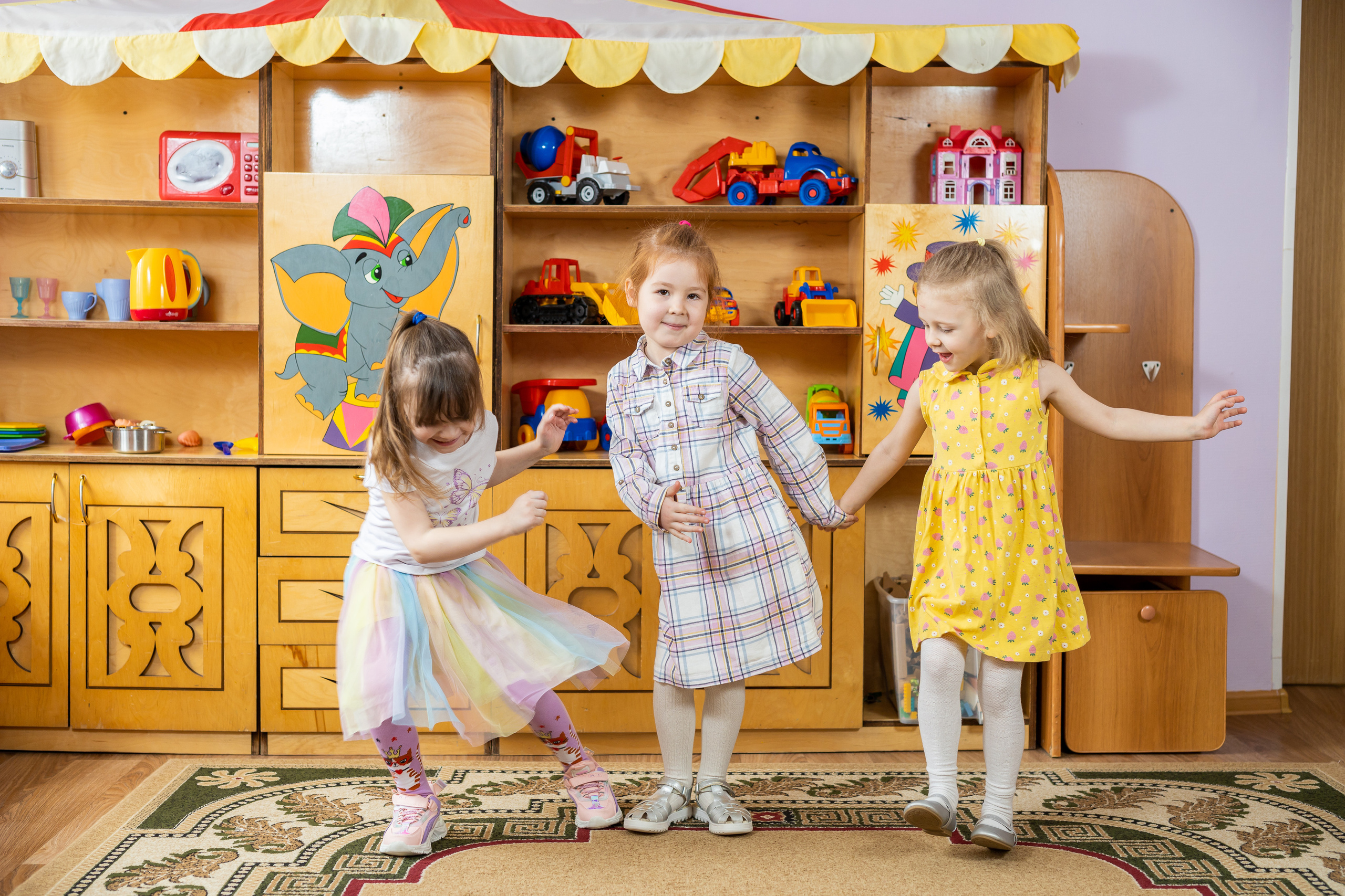 Игровая деятельность в детском саду. Профессиональная фото и видеосъемка. Москва