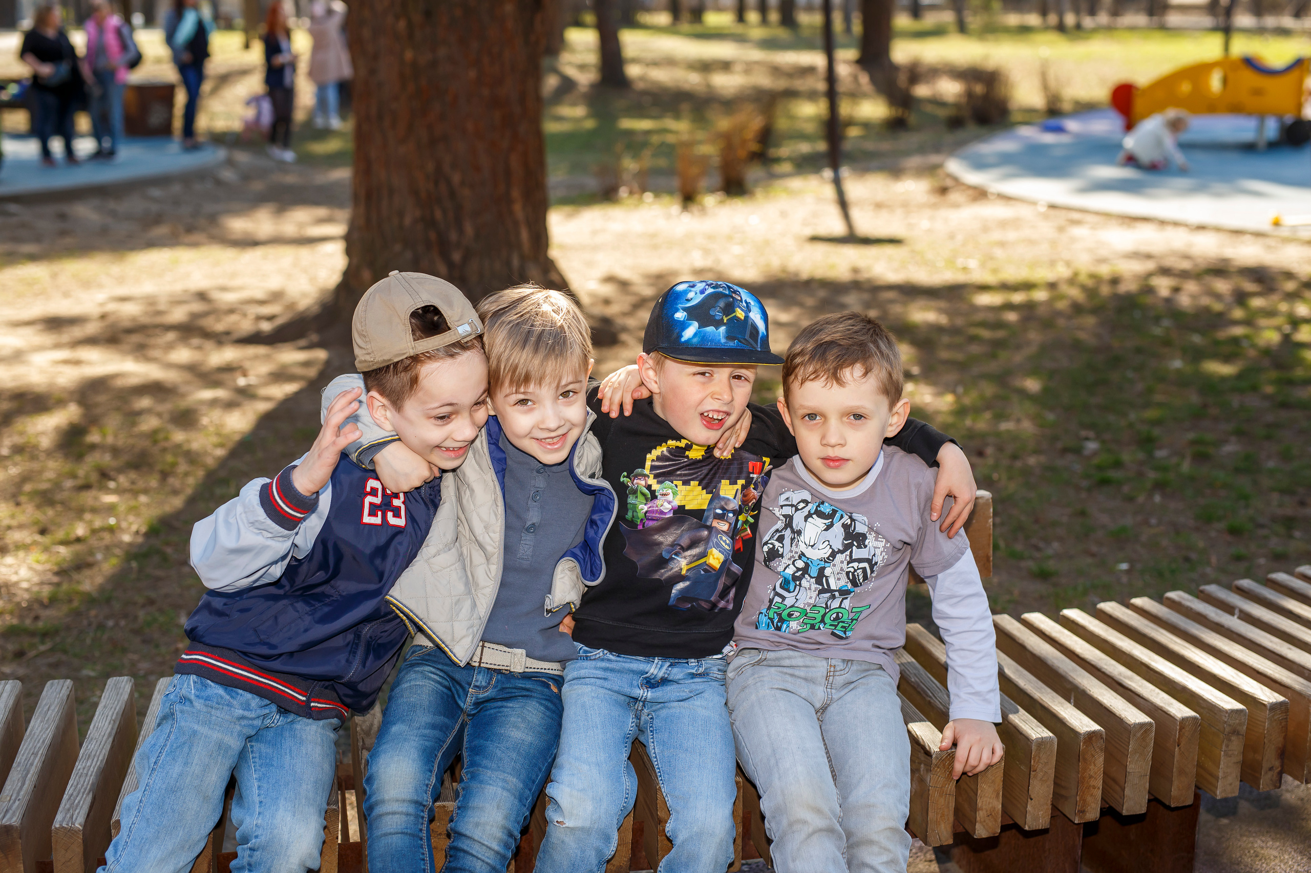 Прогулка в детском саду. Профессиональная фото и видеосъемка. Москва