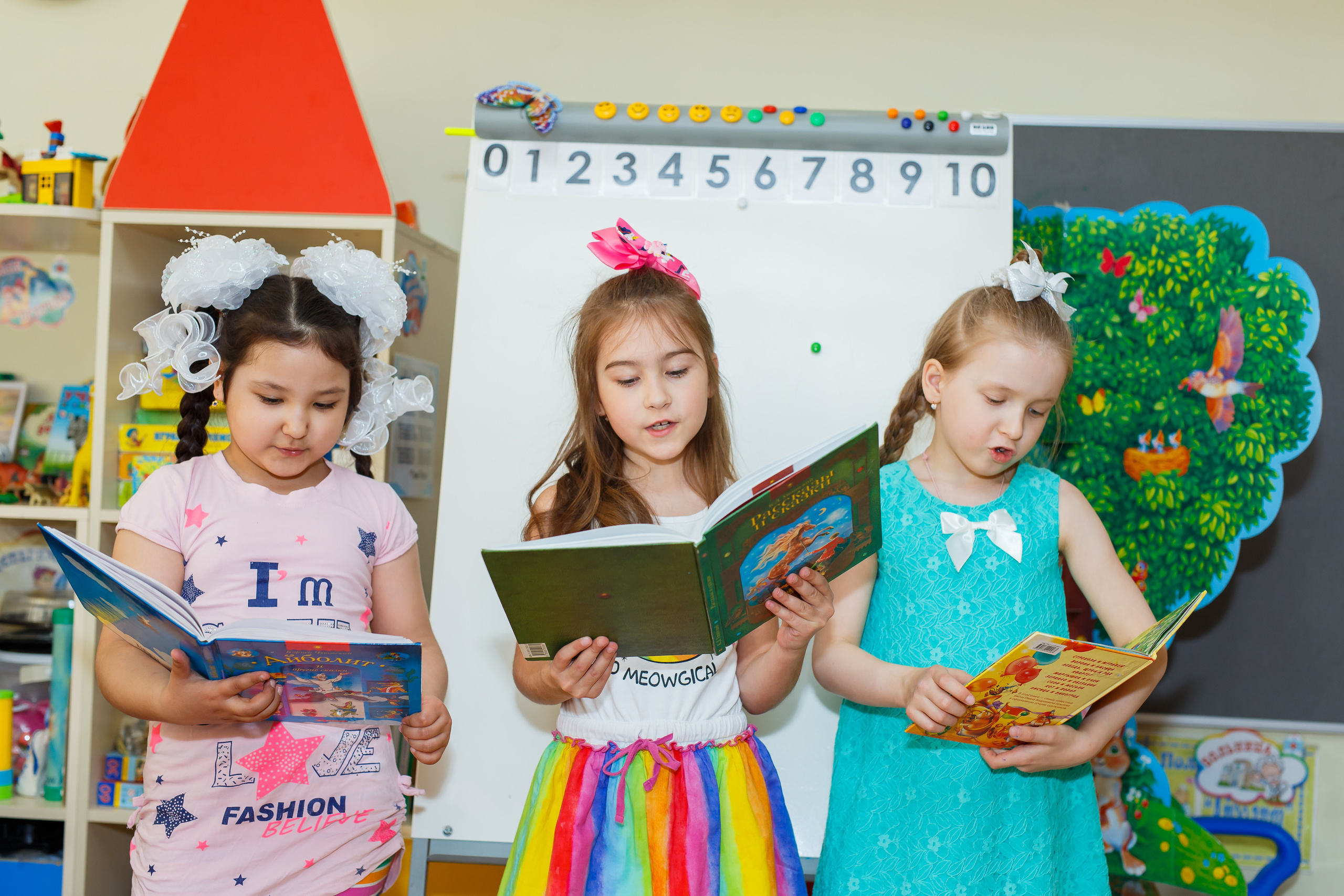 Занятия в детском саду. Профессиональная фото и видеосъемка. Москва