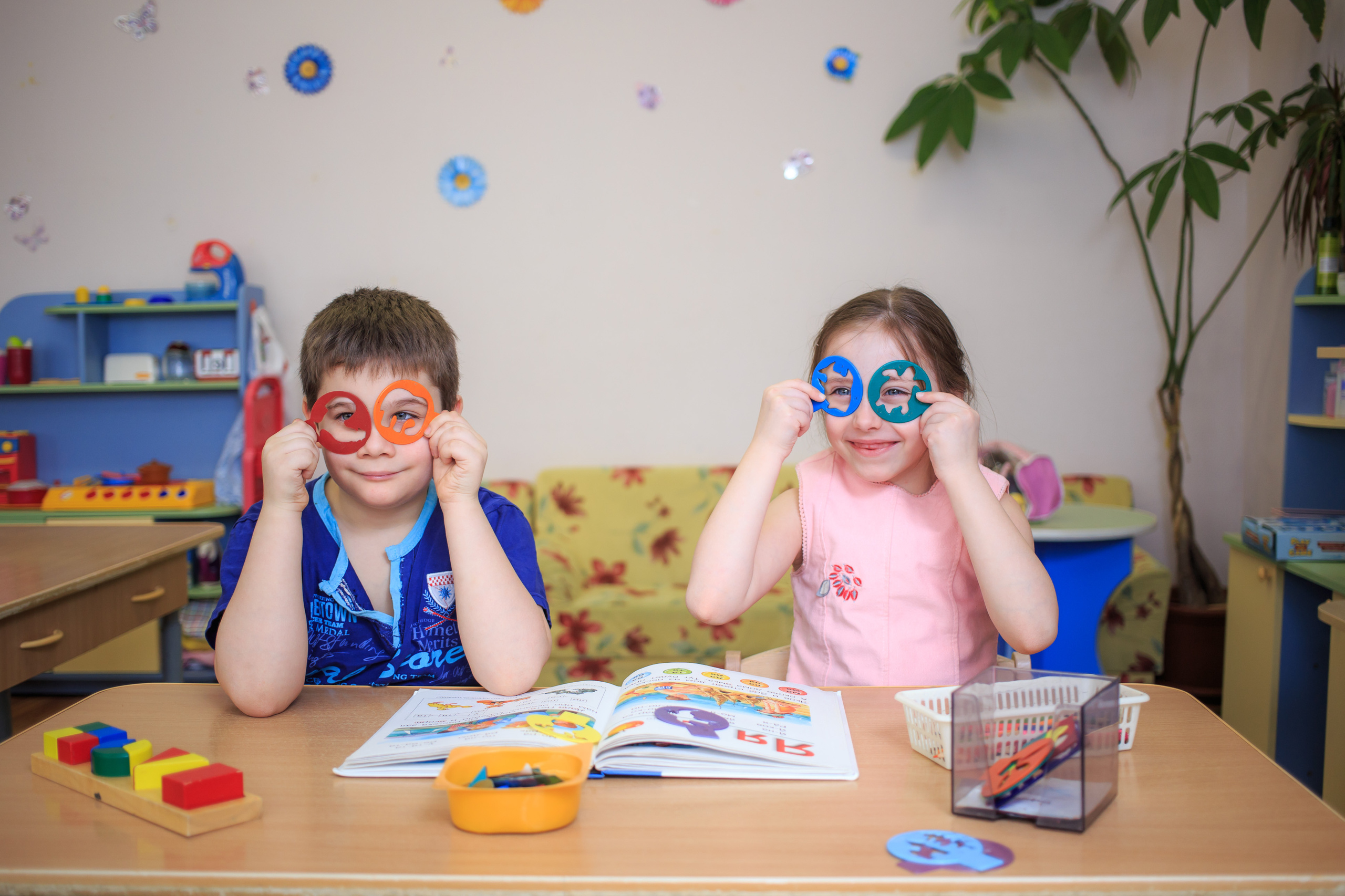 Занятия в детском саду. Профессиональная фото и видеосъемка. Москва