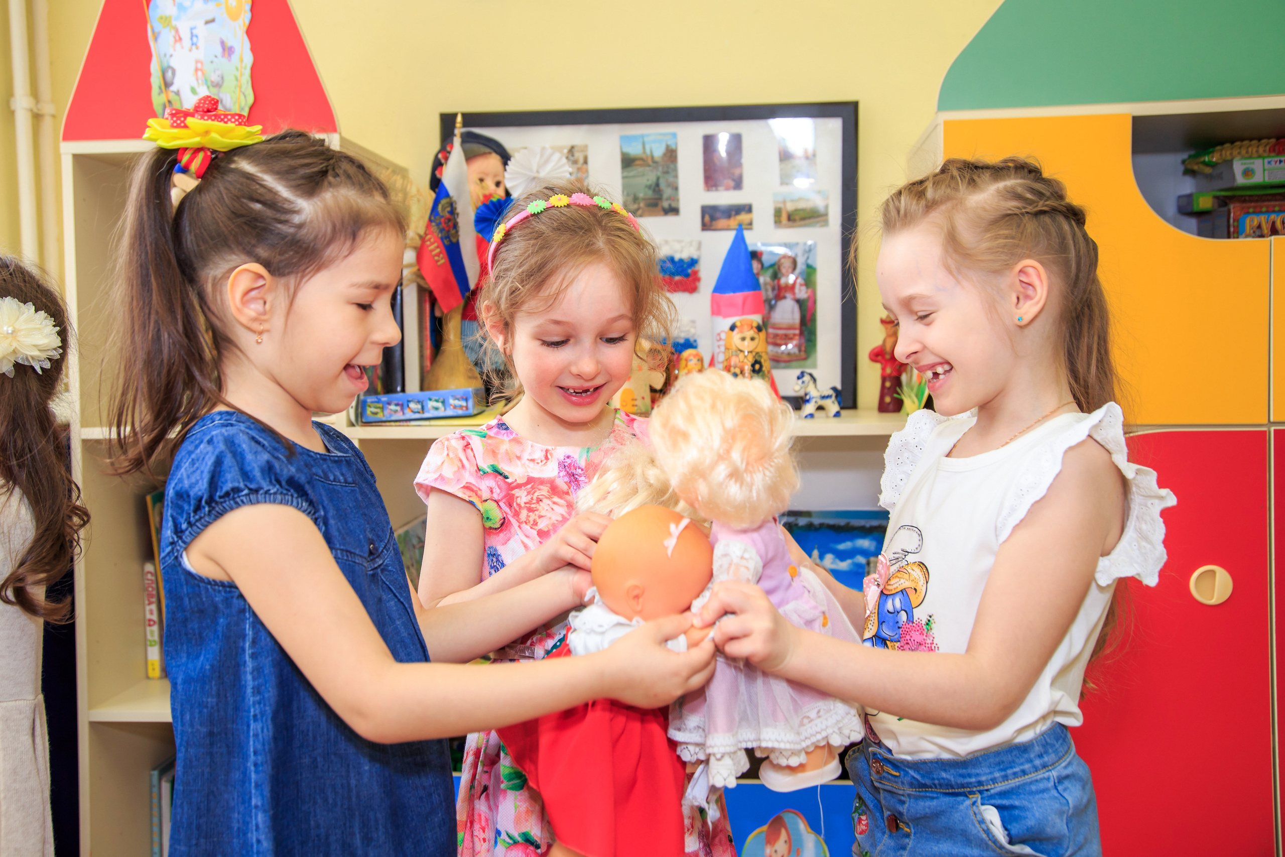 Игровая деятельность в детском саду. Профессиональная фото и видеосъемка. Москва