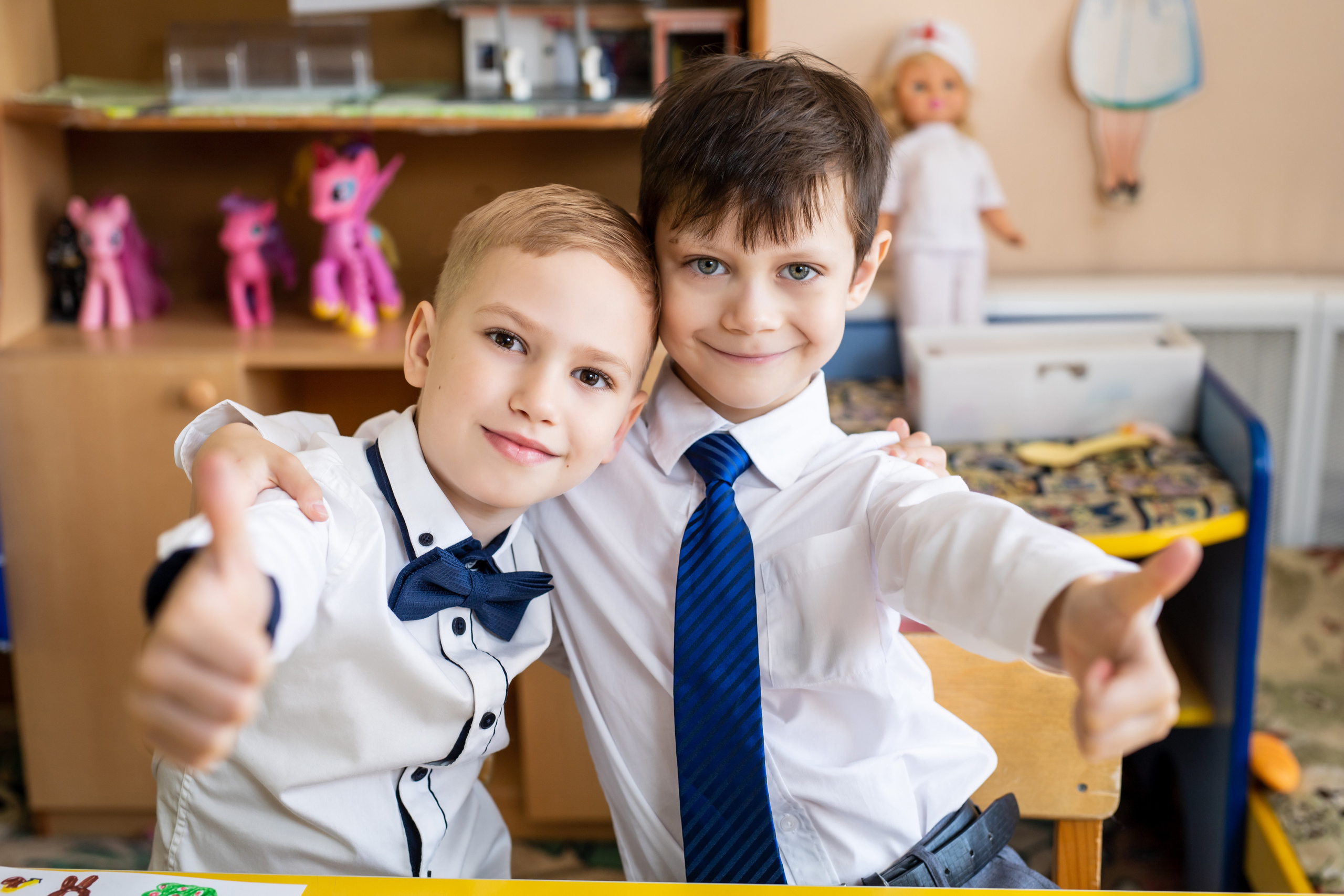 Занятия в детском саду. Профессиональная фото и видеосъемка. Москва