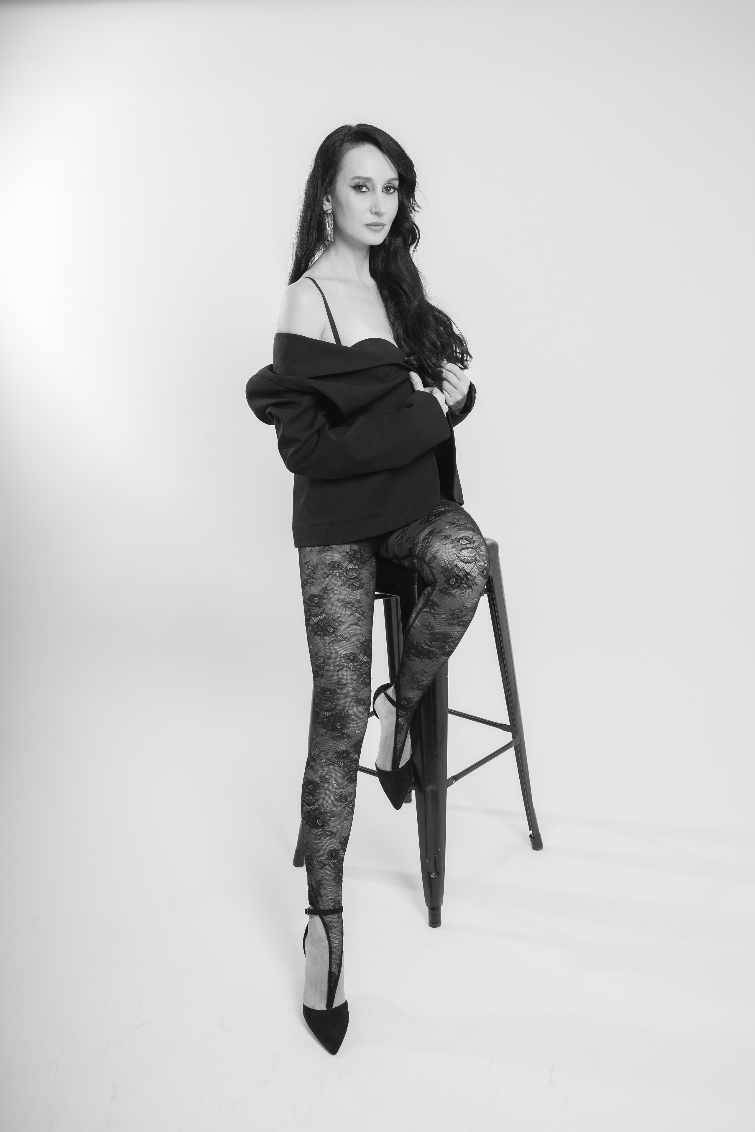 Черно-белая фотосессия