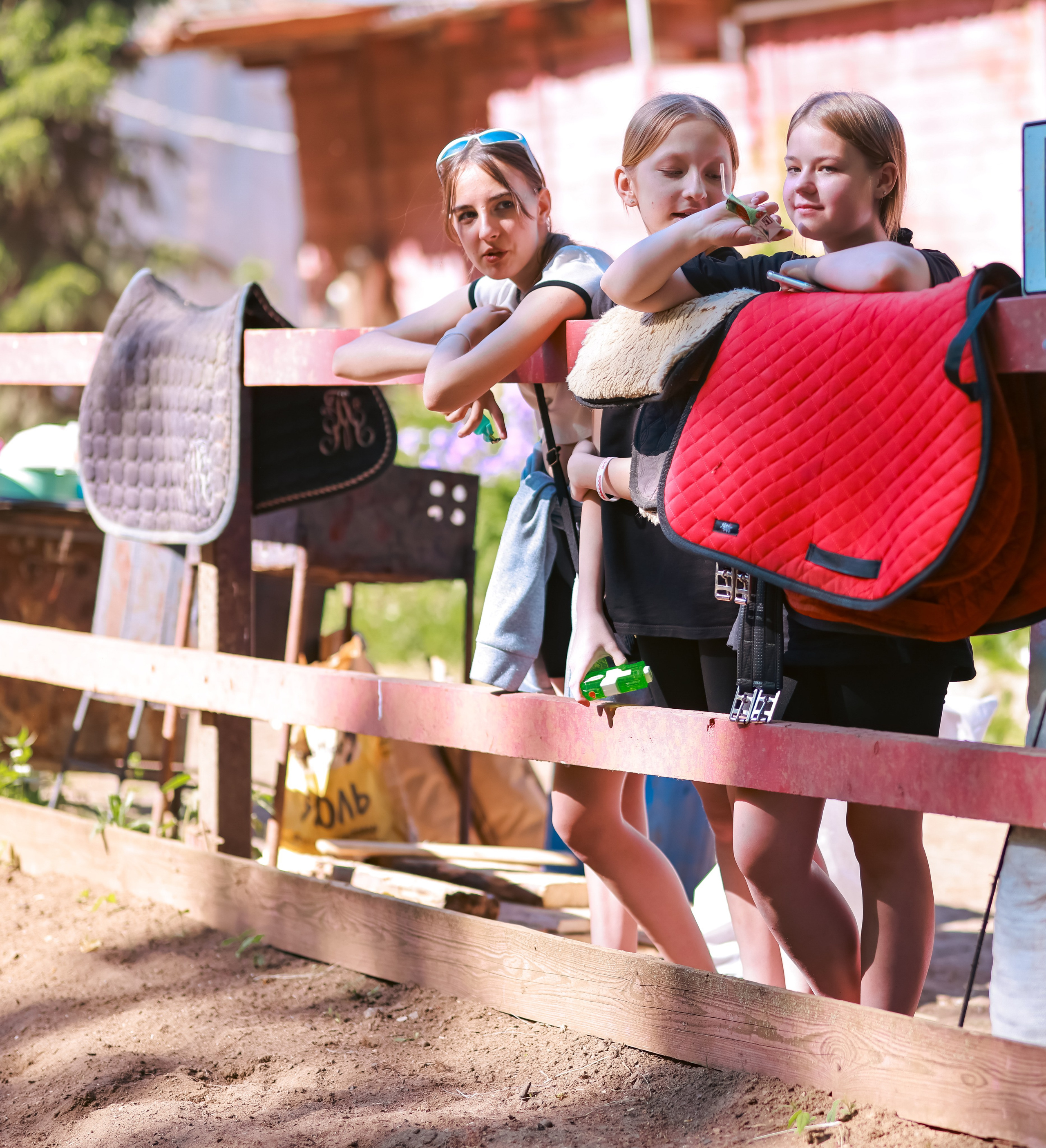 Корпоратив на конюшне. Фотограф репортажей и стритфотосессий в Москве Людмила Смирнова