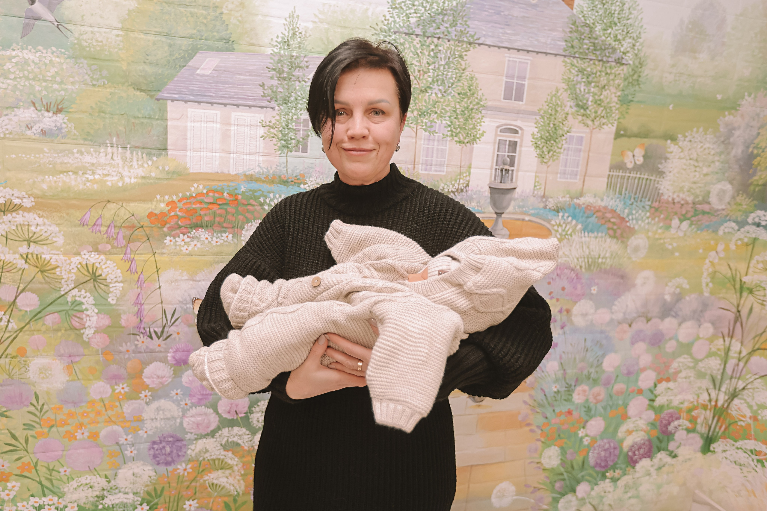 Выписка Мид. Семейный фотограф Тюмень, фотограф на роды Салмина Мария