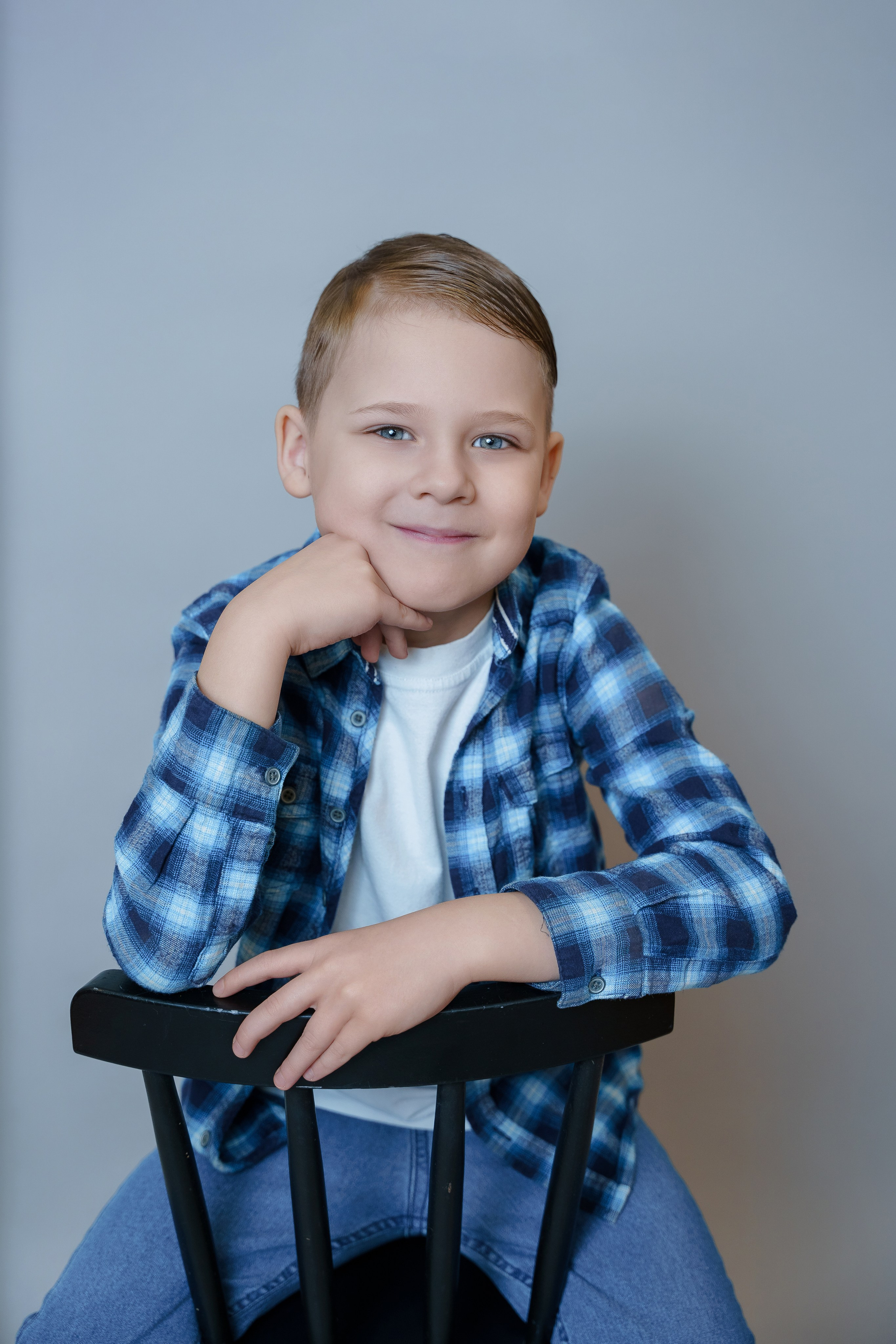 Студийная съемка в саду