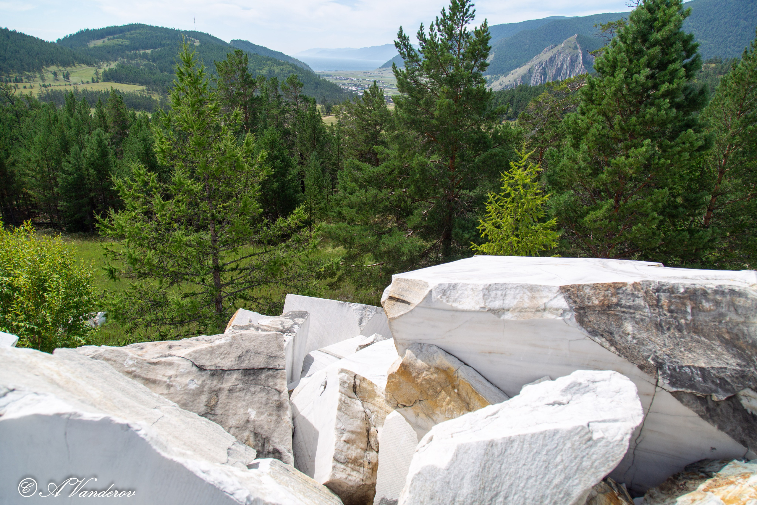 Мраморный карьер. Фотограф Омск | Александр Вандеров