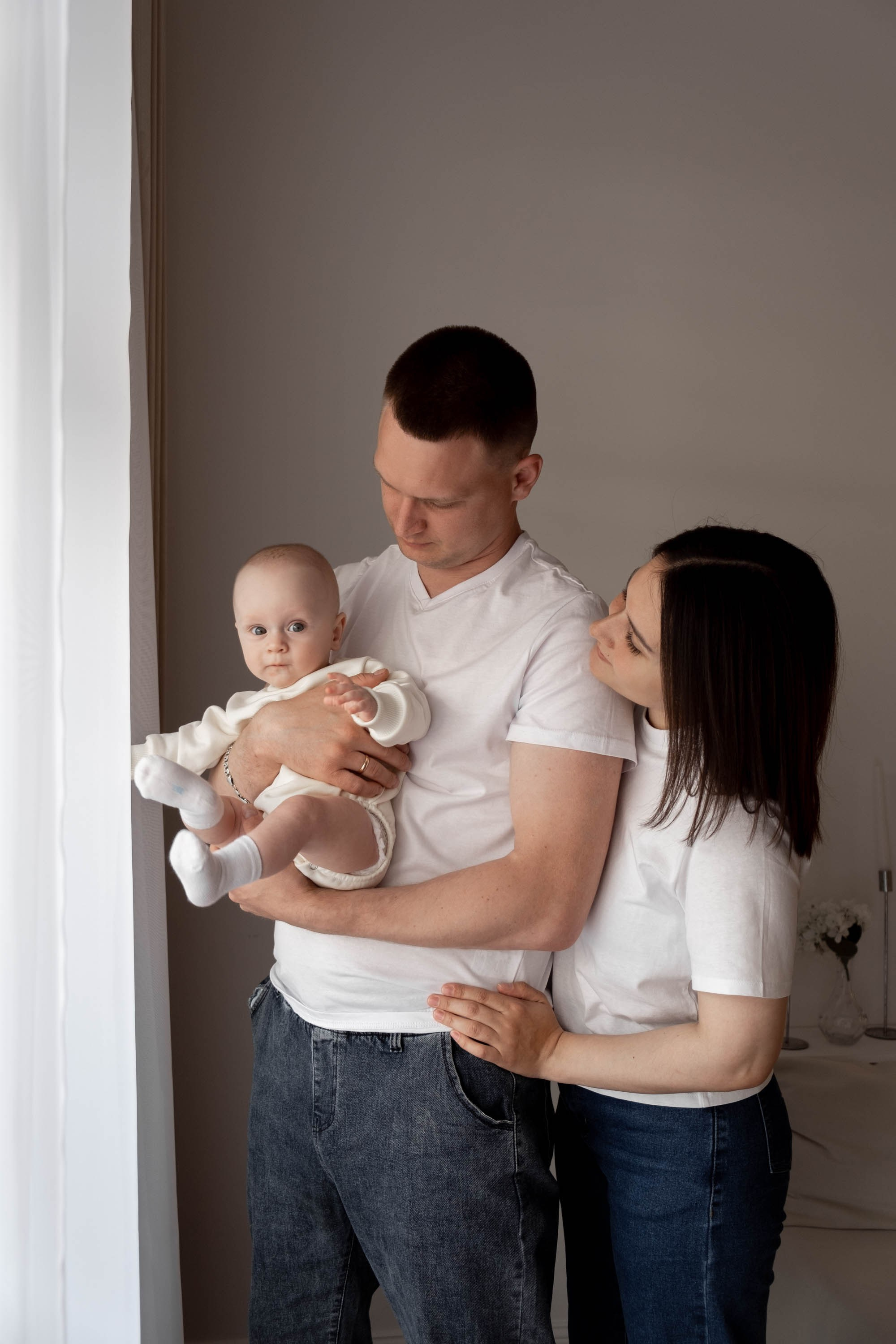 Ксения, Денис и малыш Илья. Свадебный и семейный фотограф в Тюмени Екатерина Дубровина