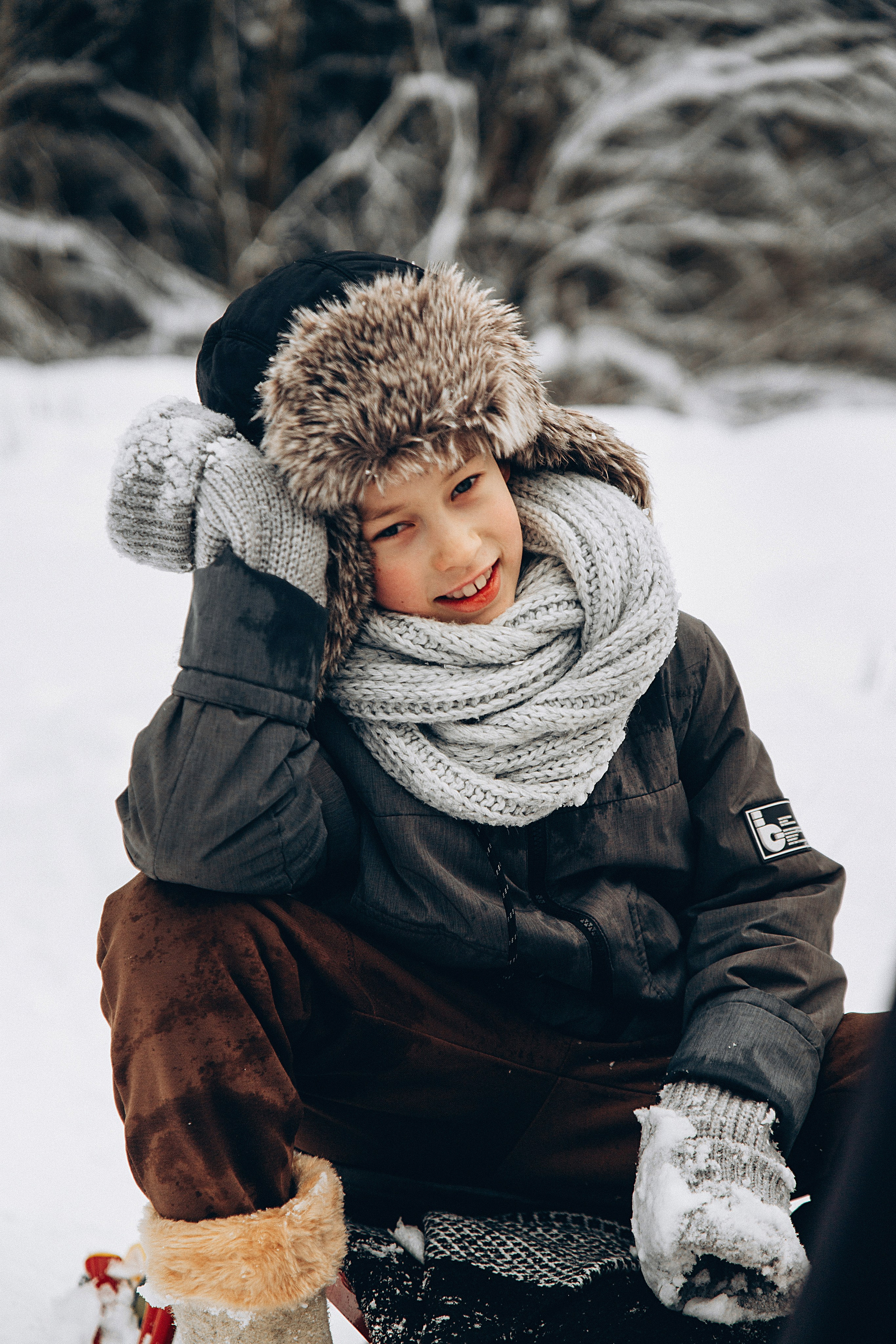 Зимние радости. Репортажный и детский фотограф в Минске