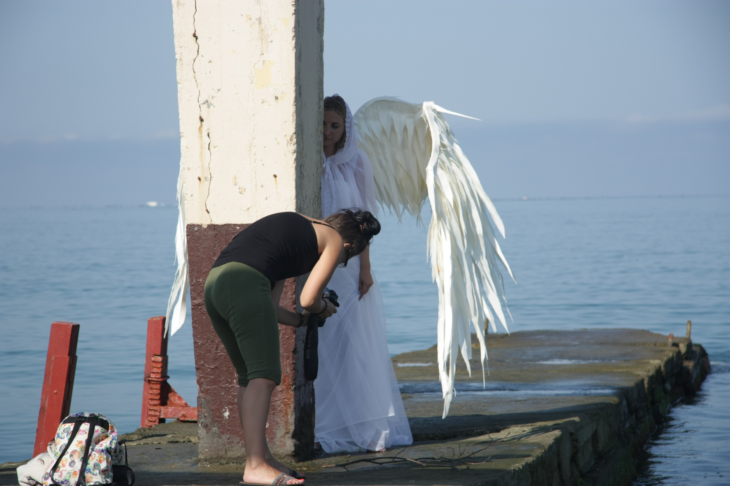 Первый бэкстейдж. Июль 2020. Фотограф Роман Адлер
