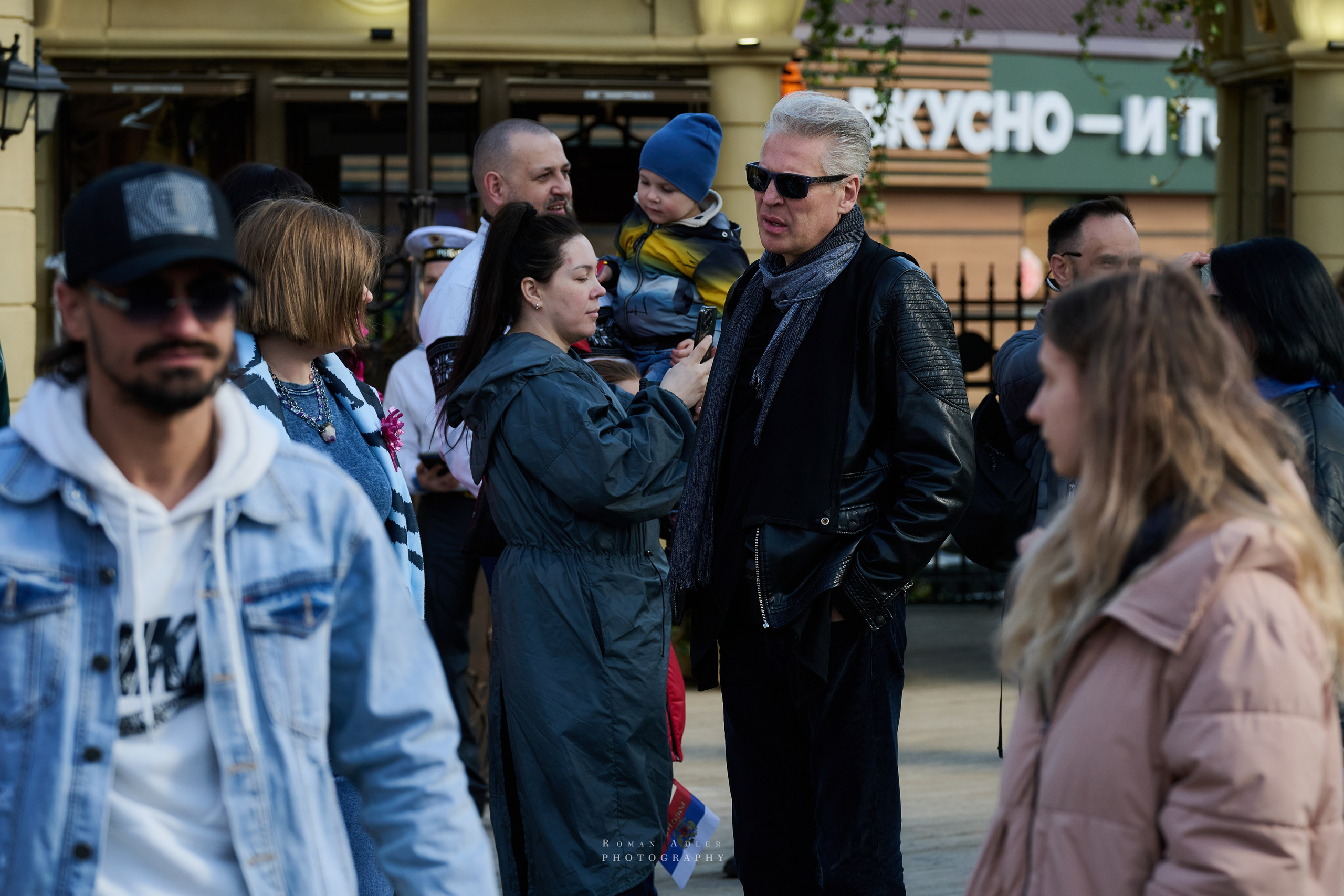 Московская весна Победы. Фотограф Роман Адлер