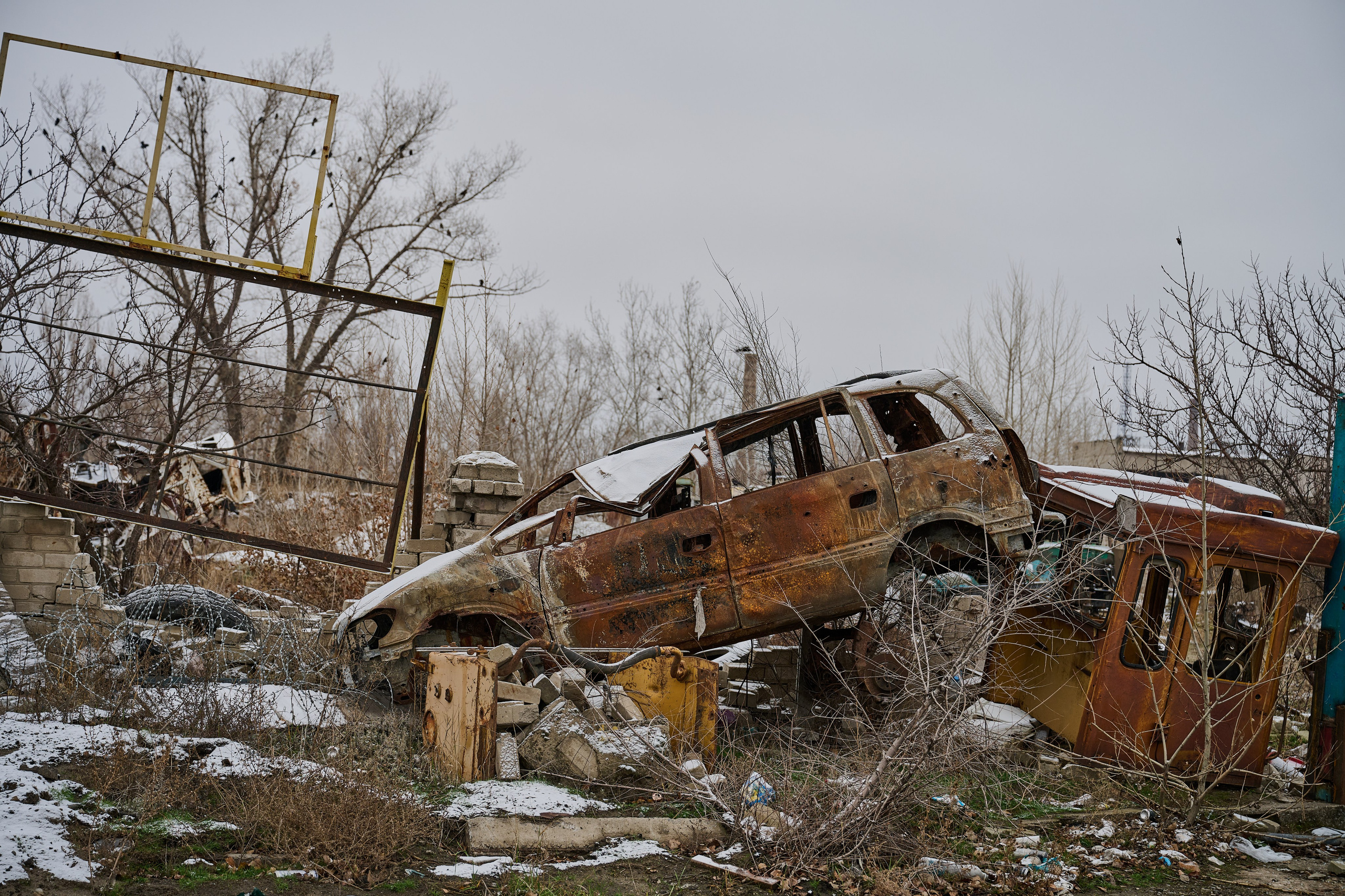 Северодонецк (Луганская область). Декабрь 2024. Фотограф Роман Адлер
