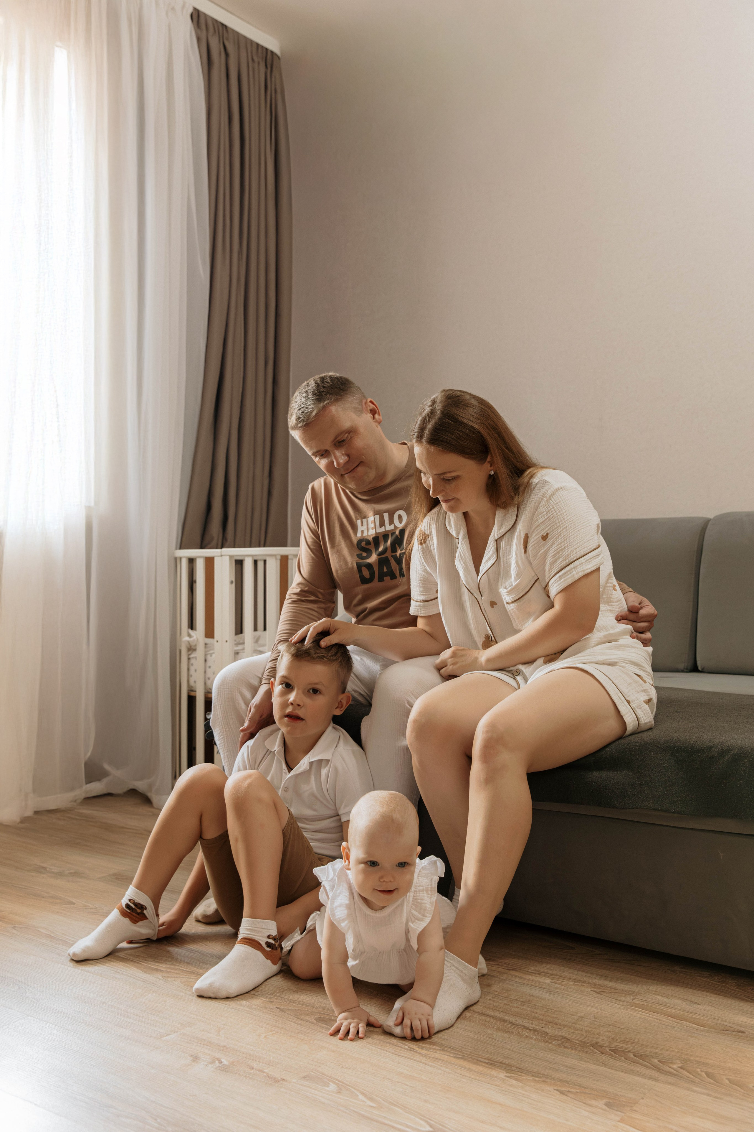 Елена, Владимир, Кирилл и Аня. Семейный и свадебный фотограф Нижний Новгород