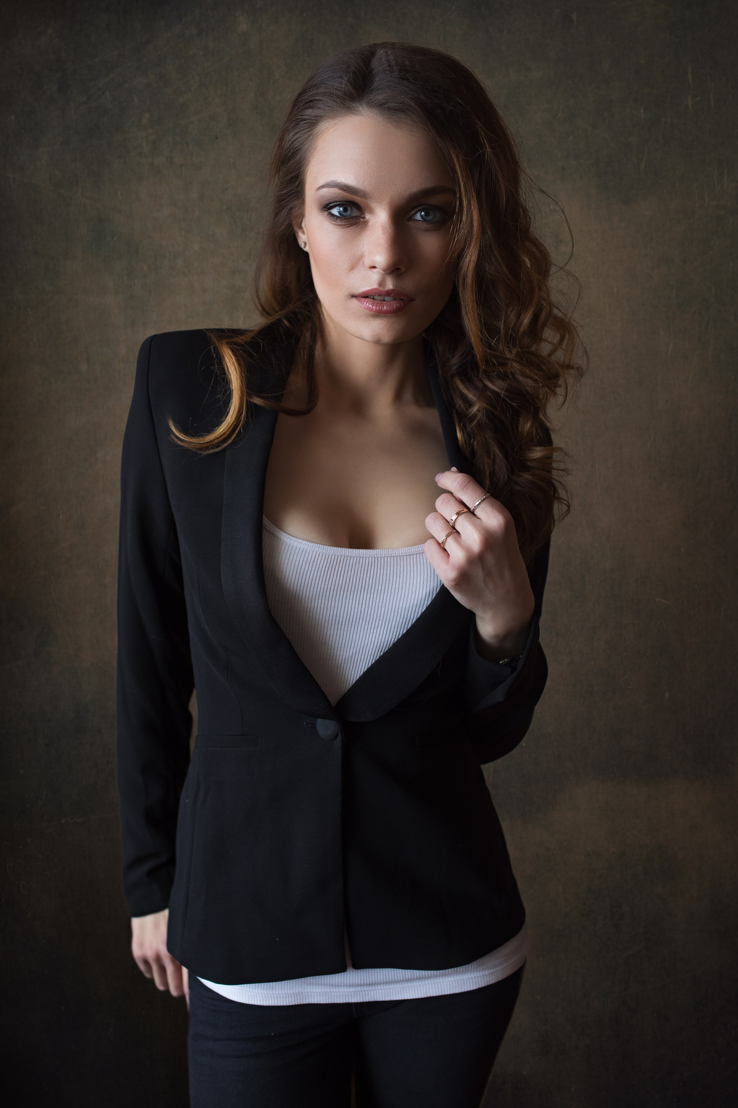 Портретный фотосет у окна с Екатериной К для «себя»