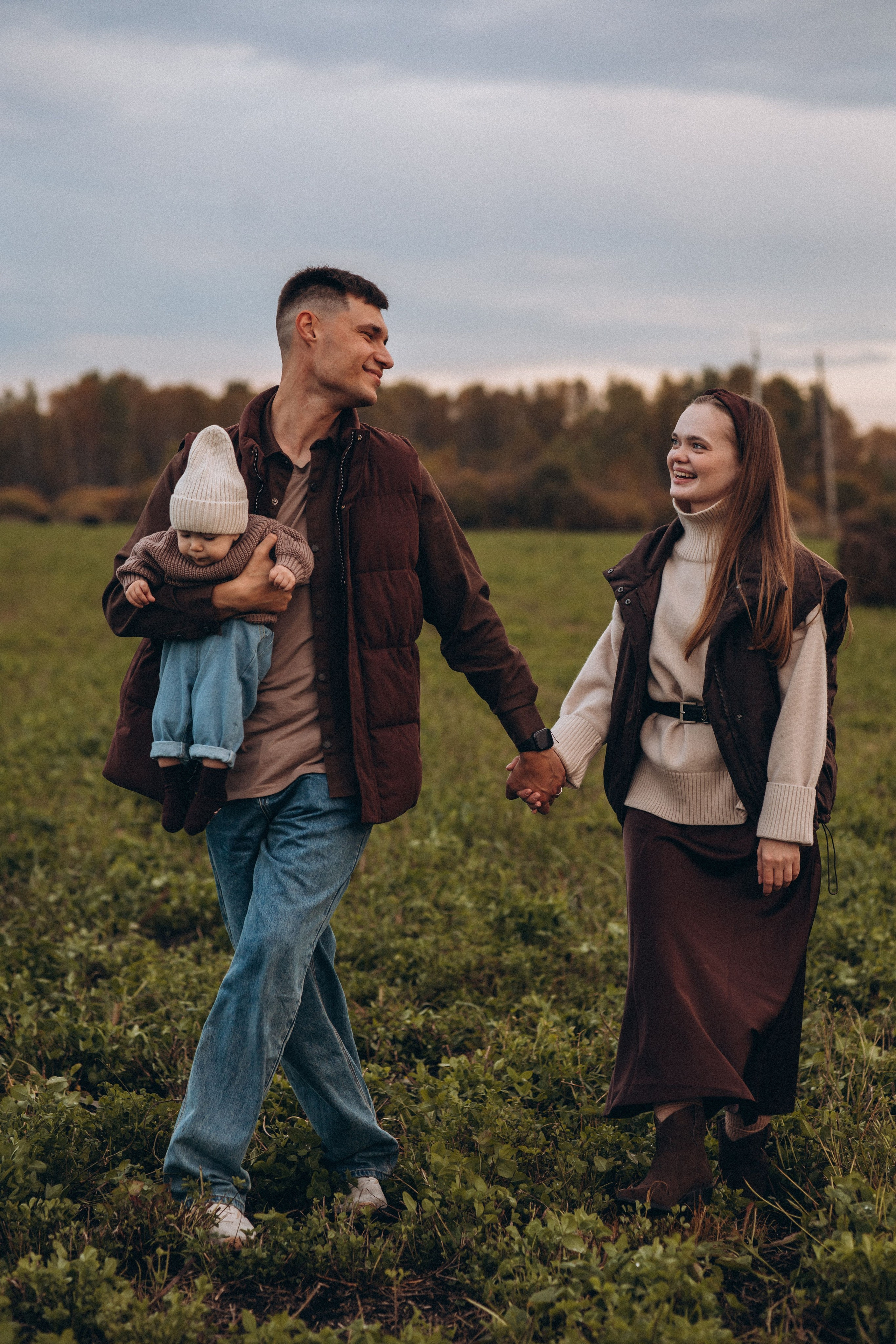 Максим Аня и Каролина. Семейный фотограф Нижневартовск Тюмень Ефимова Ирина