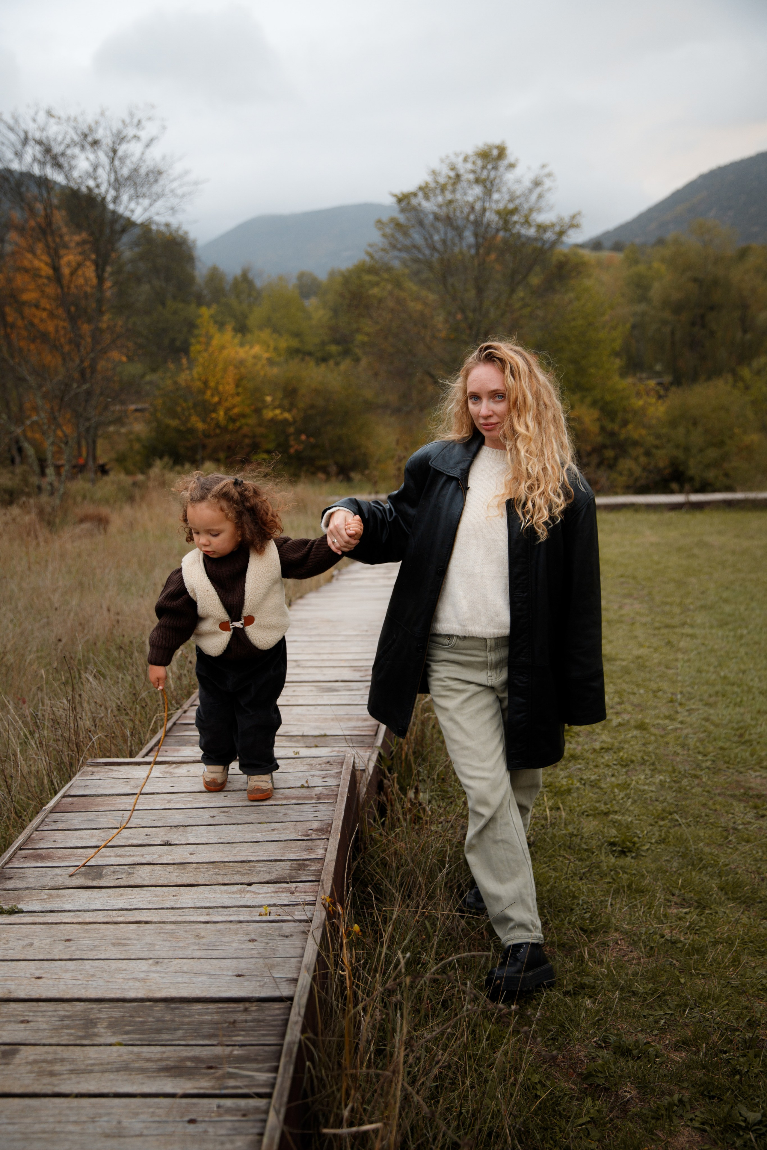 Лена и крошка Мария