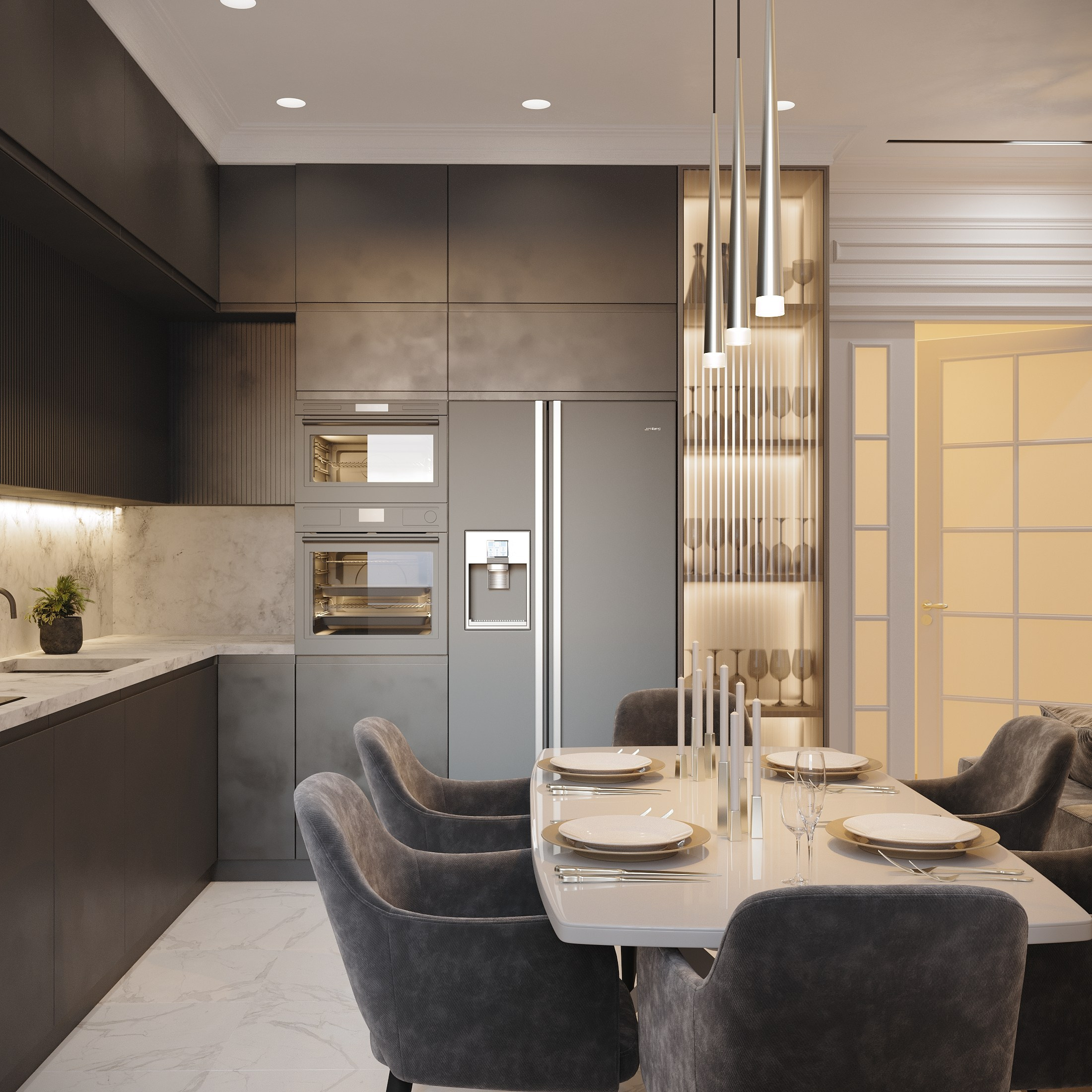 Визуализация квартиры для девушки-фотографа. Студия 3d визуализации Arcviz