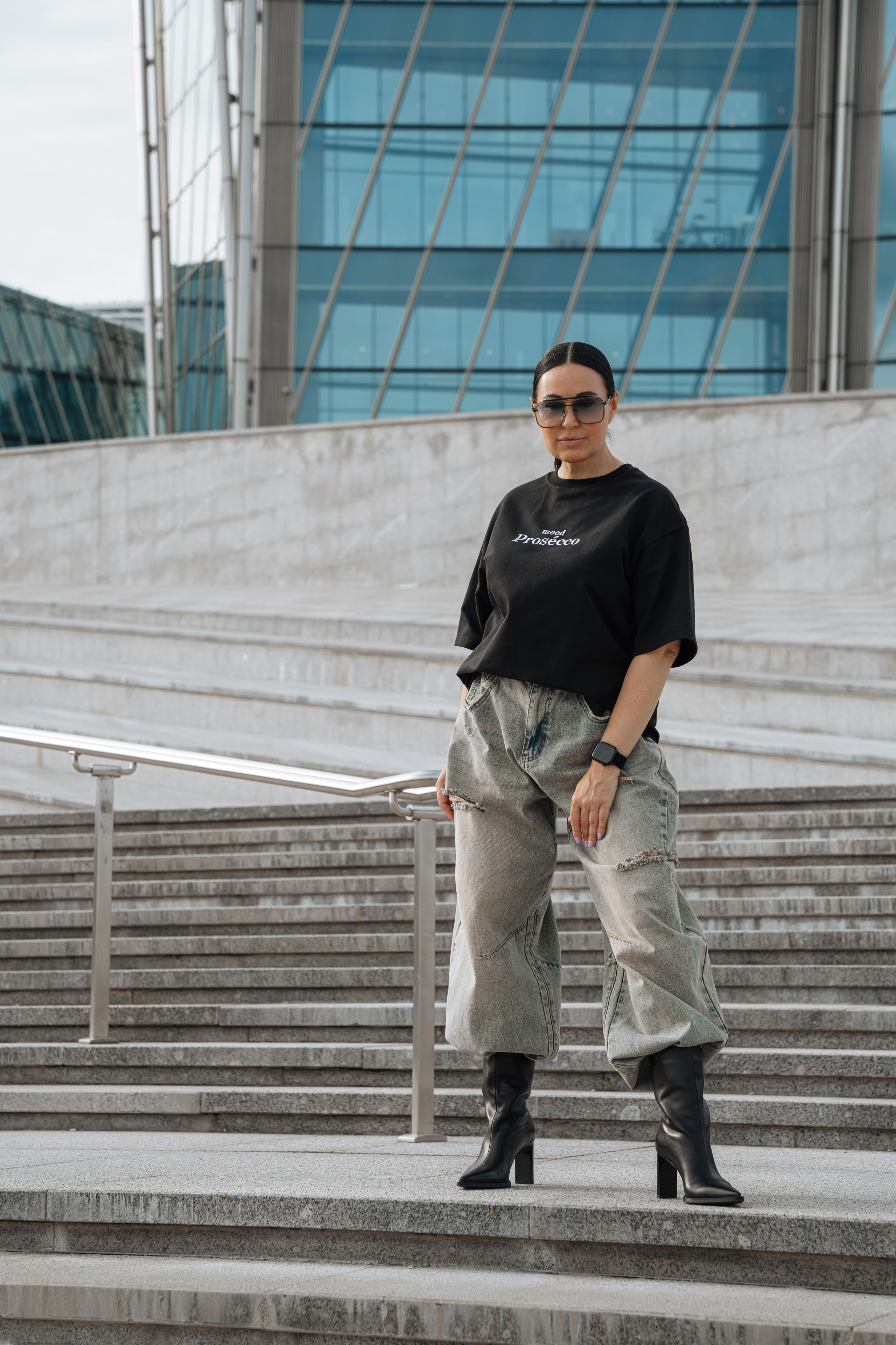 Елена. Лахта центр. Портретный фотограф в Санкт-Петербурге Дмитриева Наталия