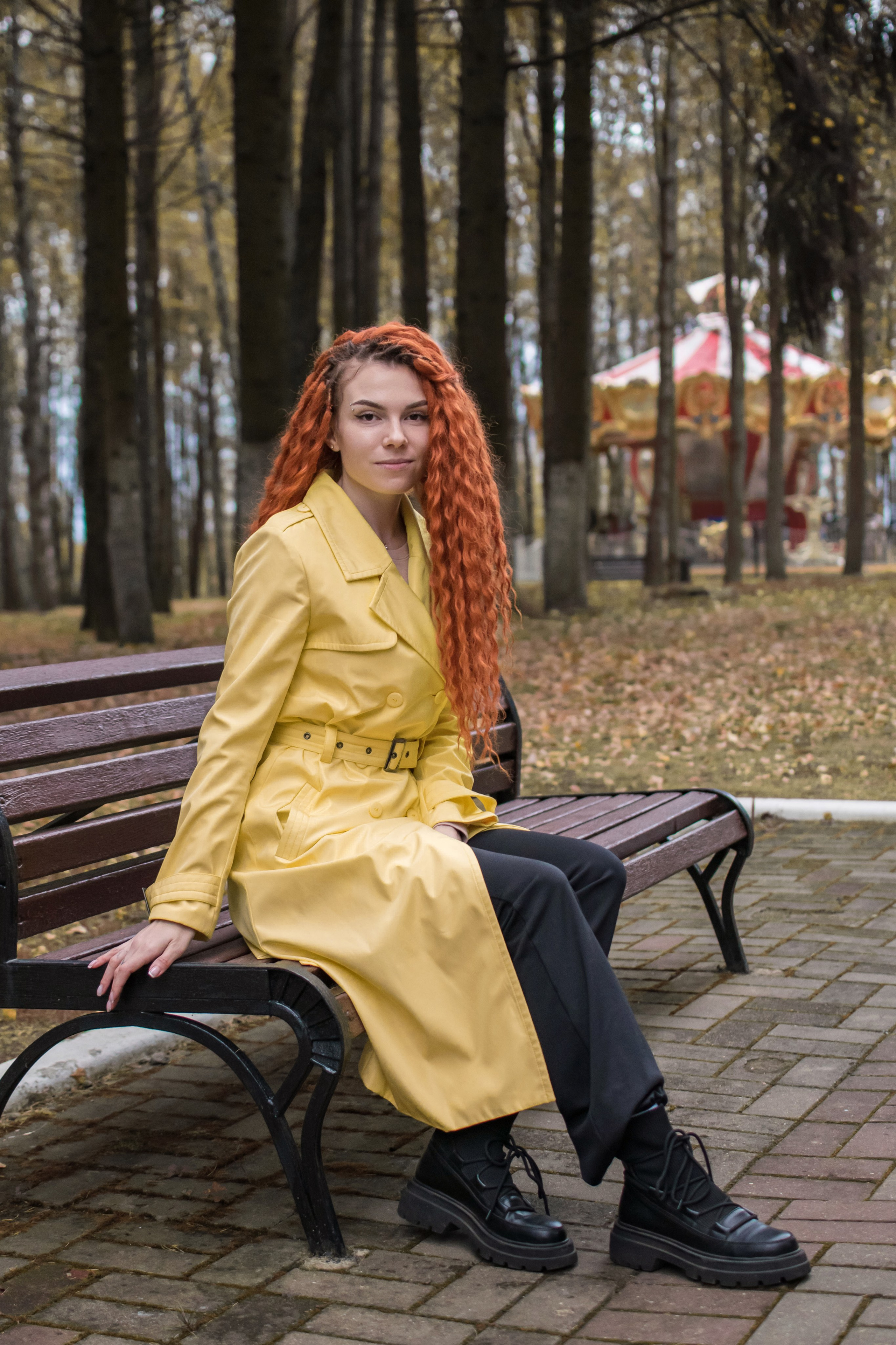 Рыжая осень. Детский и семейный фотограф в Волоколамске Ирина Шарова