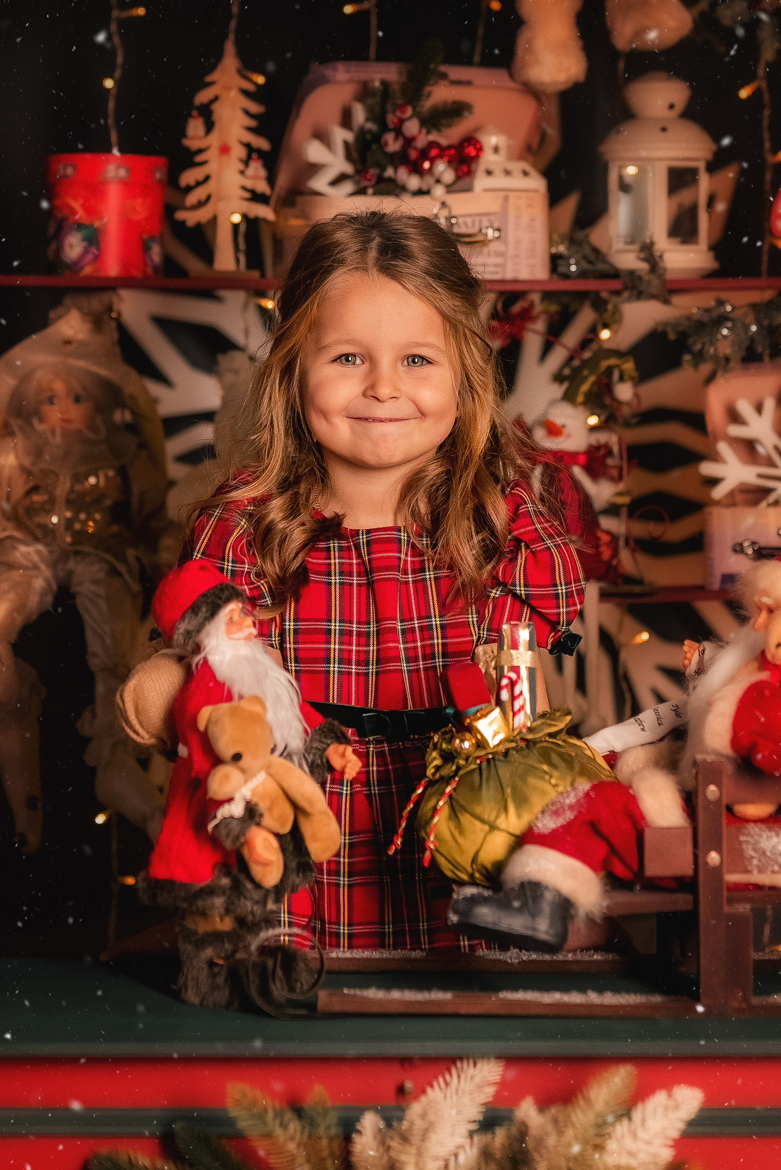 Новогодние открытки. Семейный, детский фотограф в Воронеже Анна Никитина