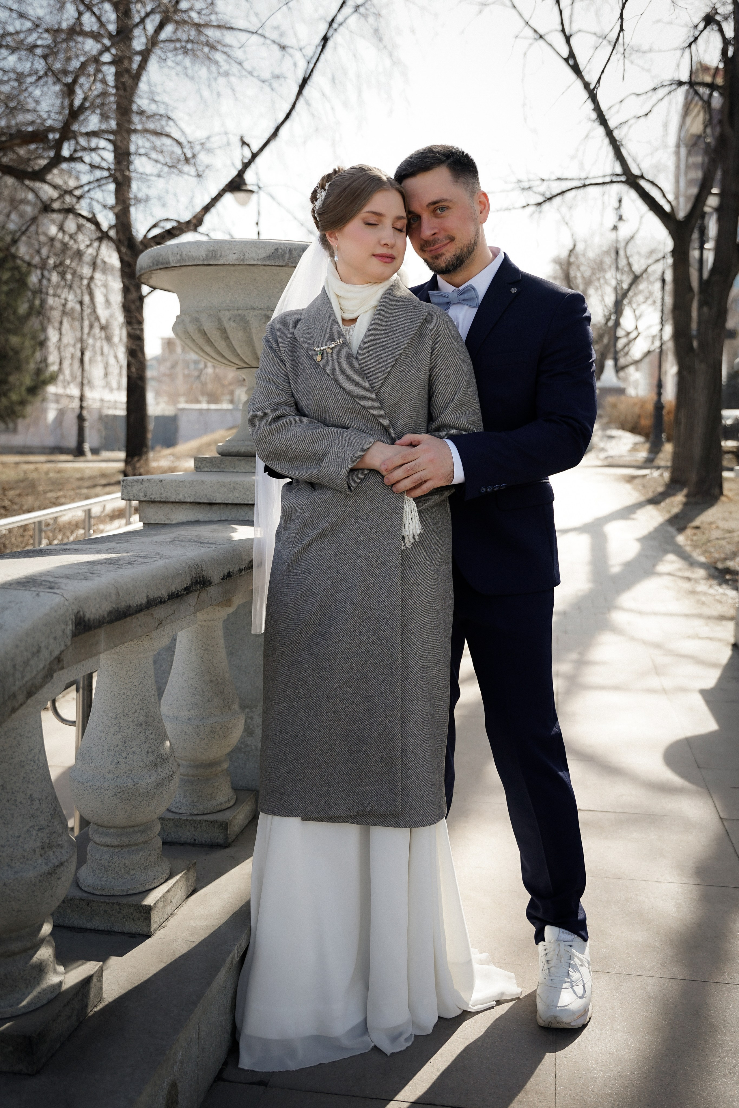 Студийная свадебная фотосессия