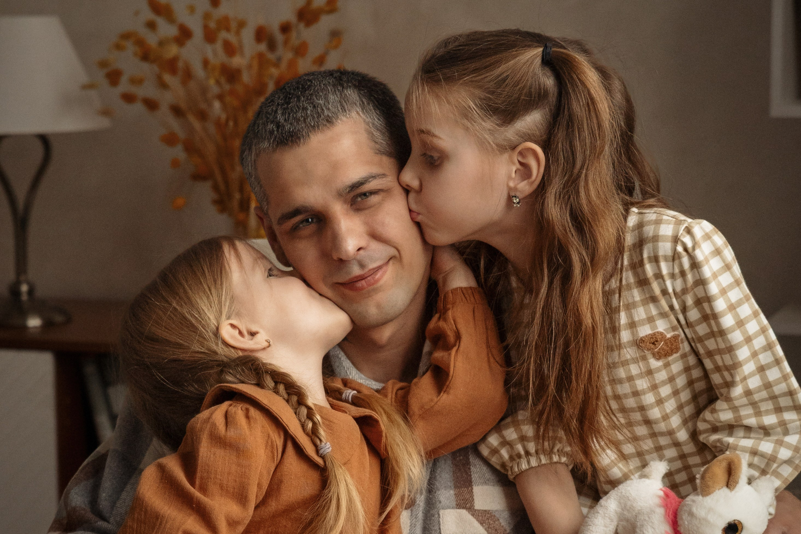 Семейная фотосессия дома. Семейный фотограф в Москве Трубинова Екатерина