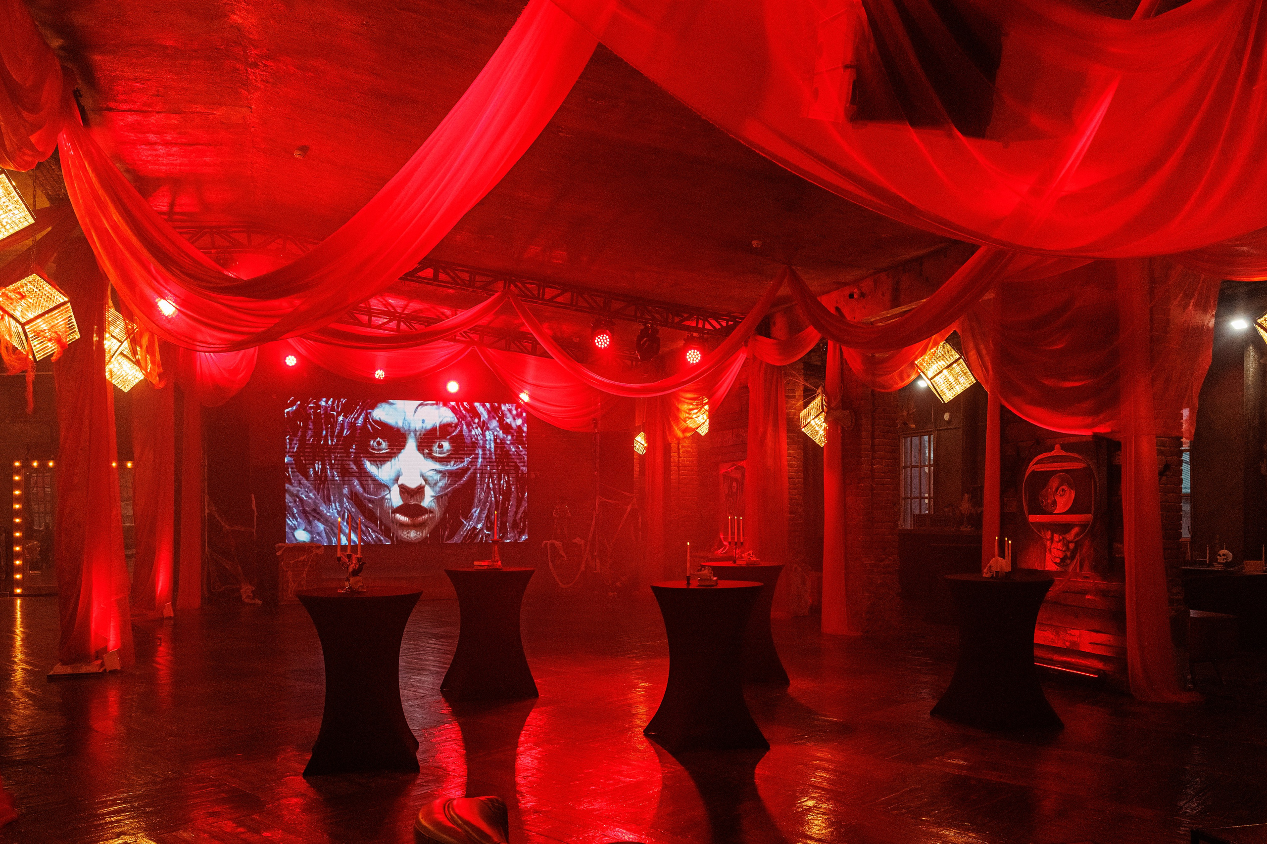 Корпоратив в стиле HALLOWEEN. Репортажный фотограф Ольга Кочетова в Москве