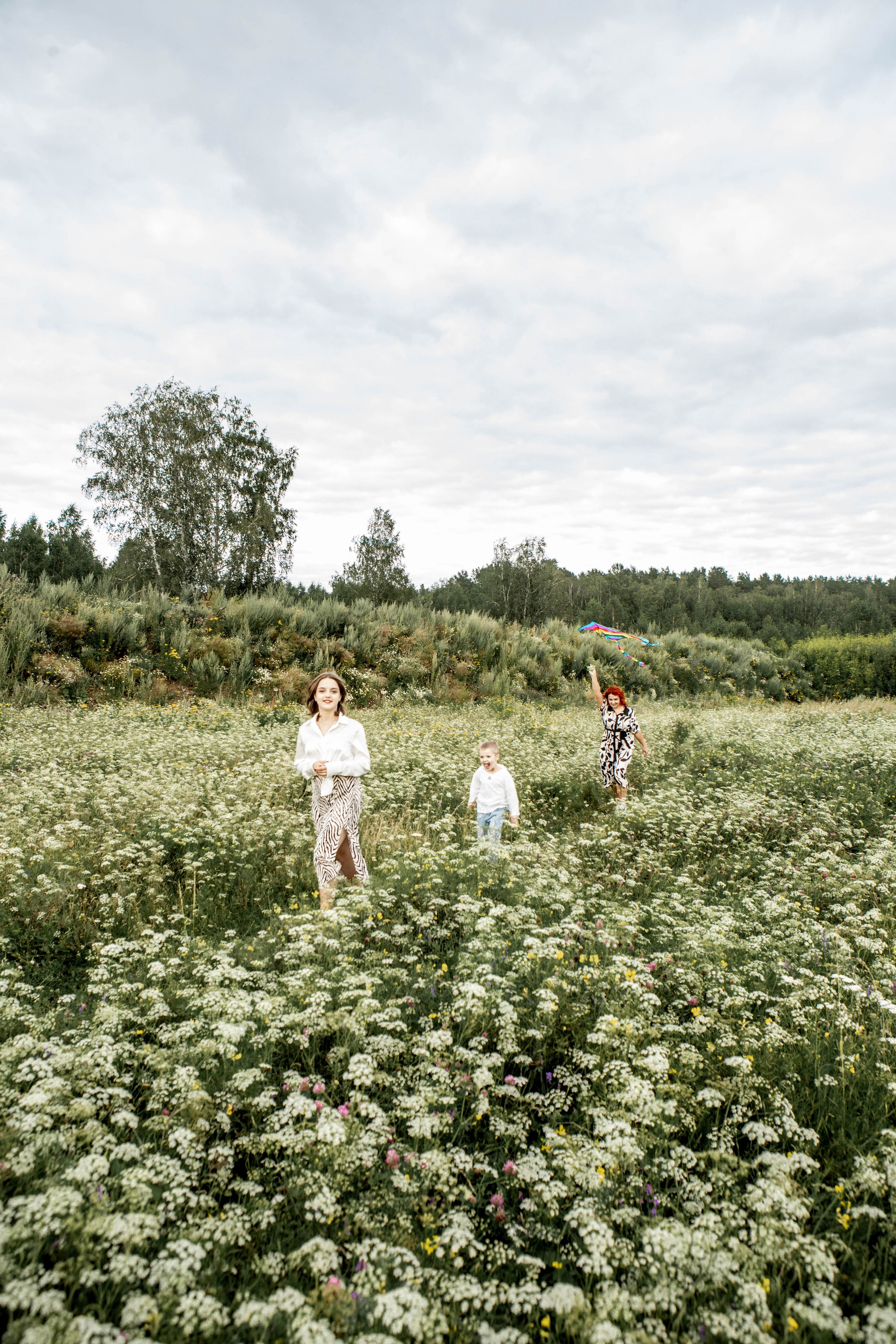 Мама и дети. Фотограф Екатерина Голицына