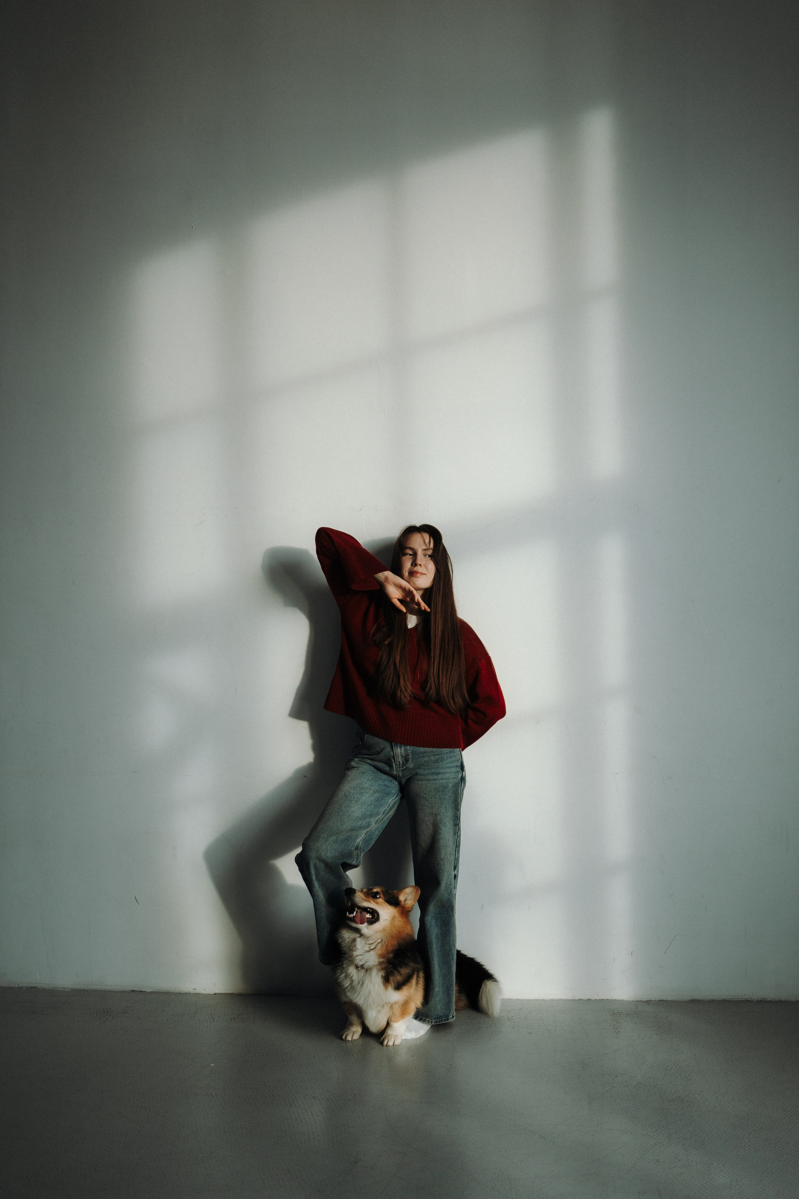 Настя и Коржик. Фотограф — Анималист | Санкт-Петербург